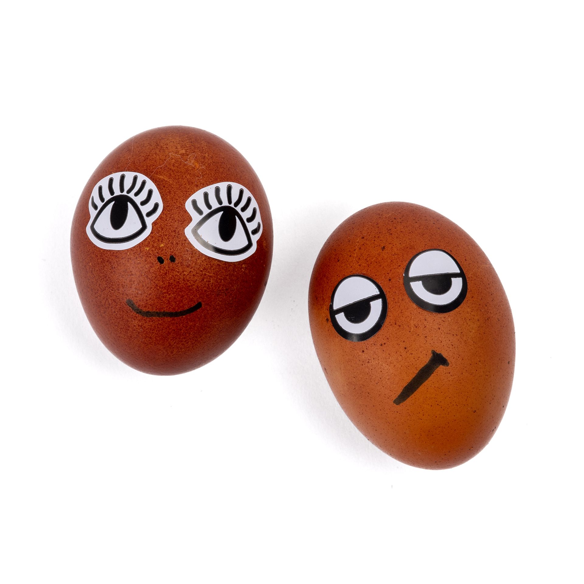 Augensticker, schwarz/weiß, 2.000 Stück