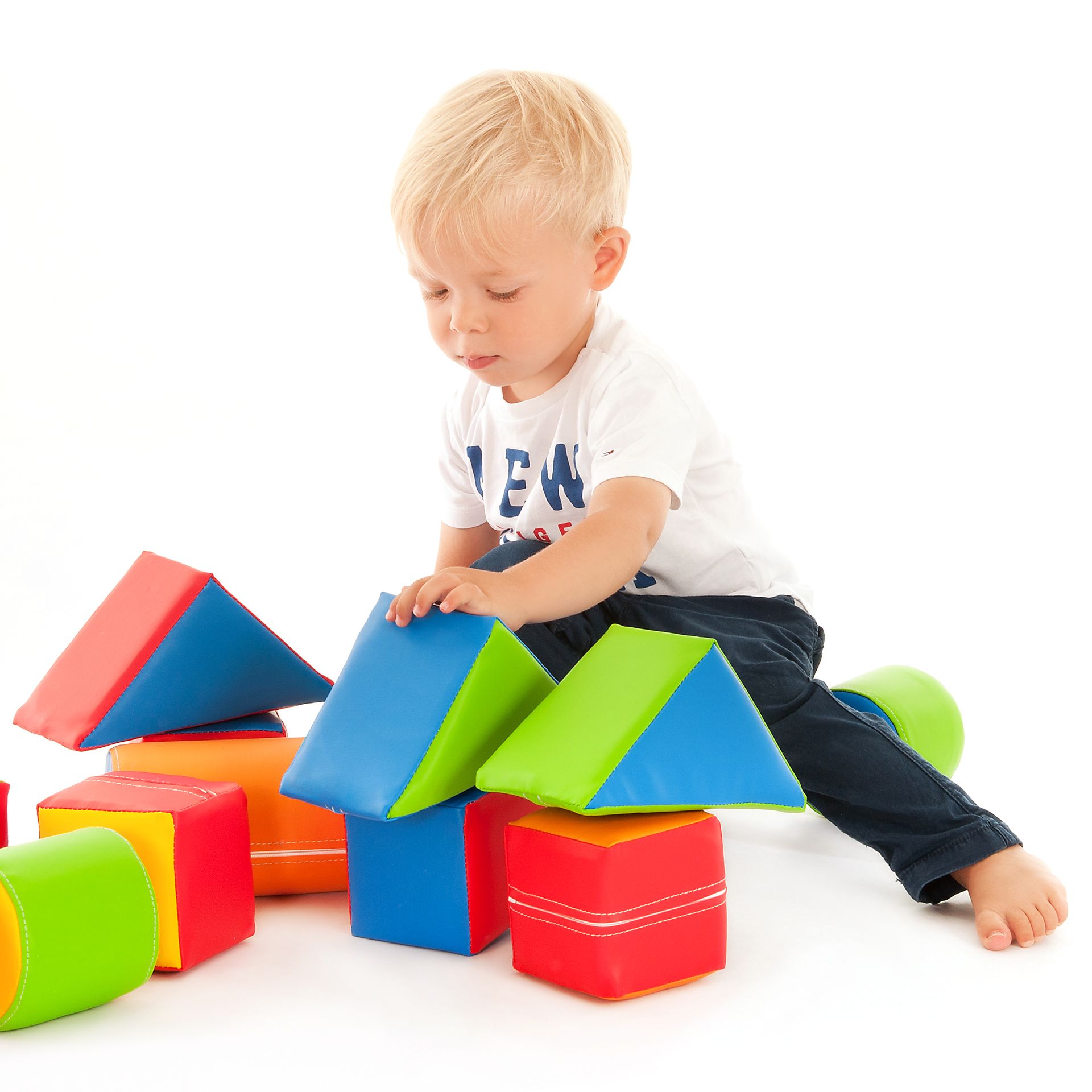 Schaumstoff Bausteine U3, 34er Set