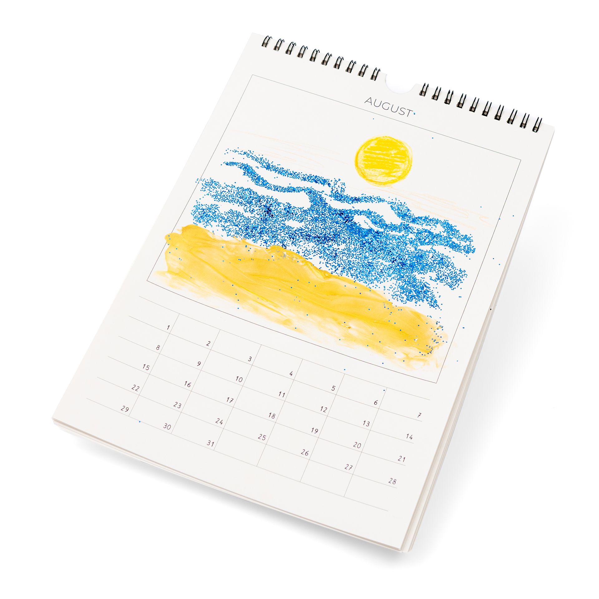 Bastelkalender A4, immerwährend