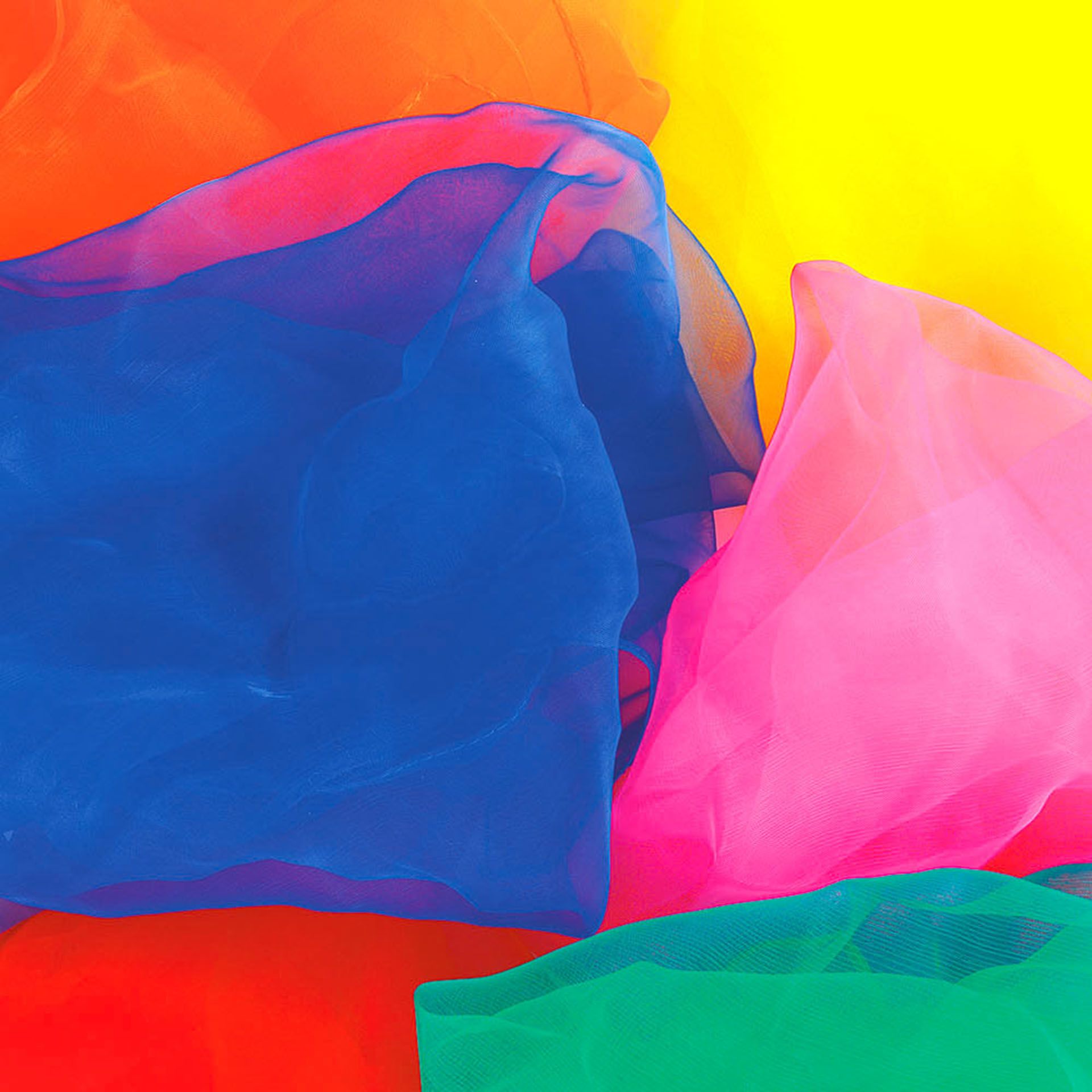 Jongliertücher, 6er Set