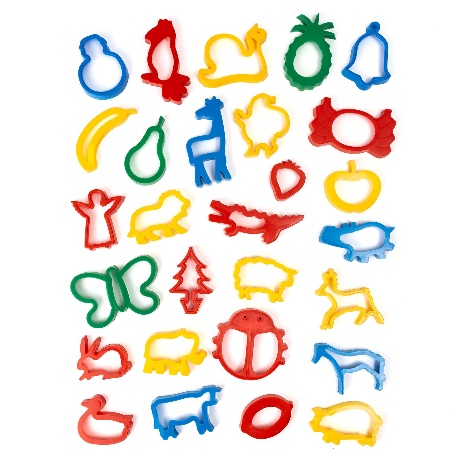 Knet-Ausstechformen, 28er Set