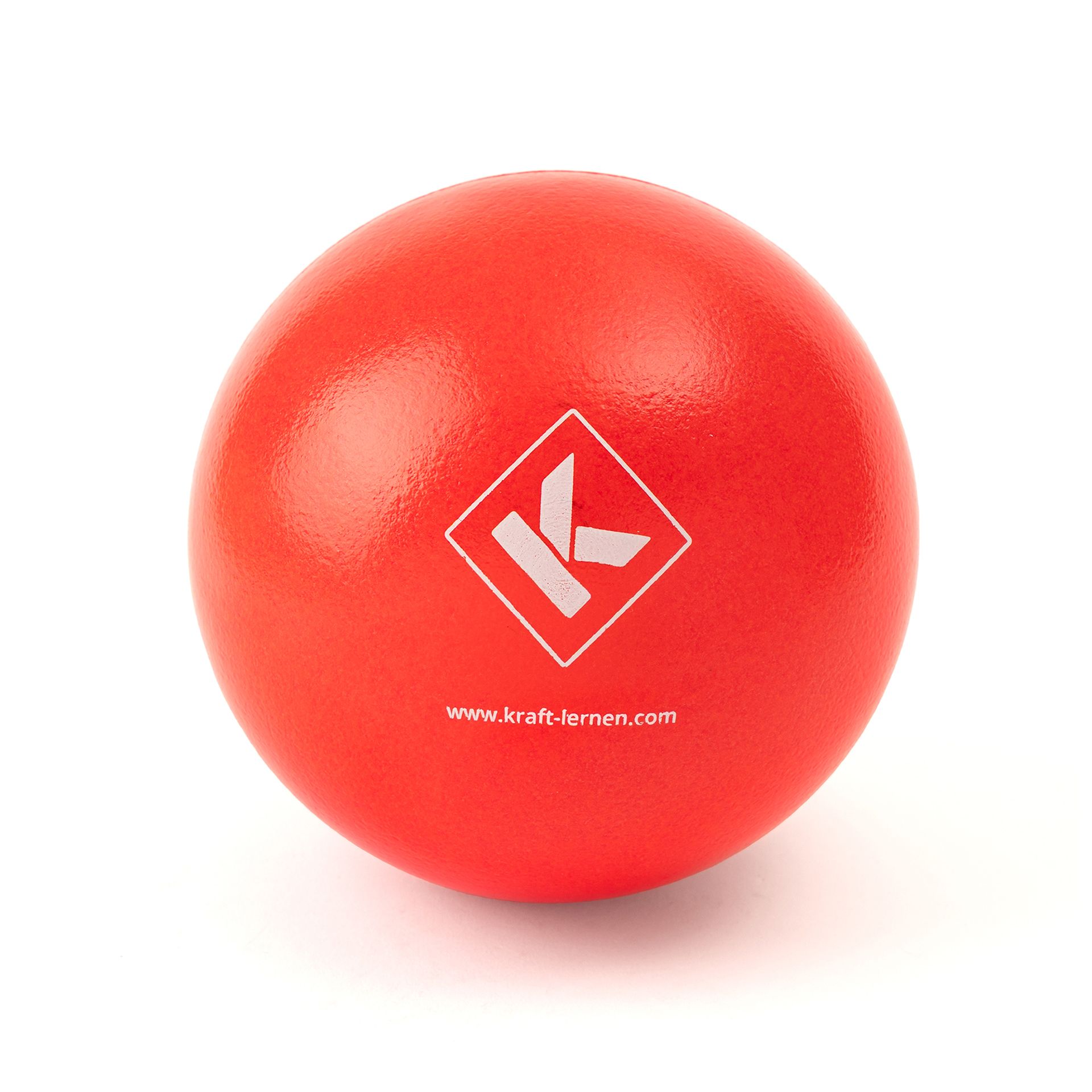 Softball mit Elefantenhaut, 16 cm, Rot