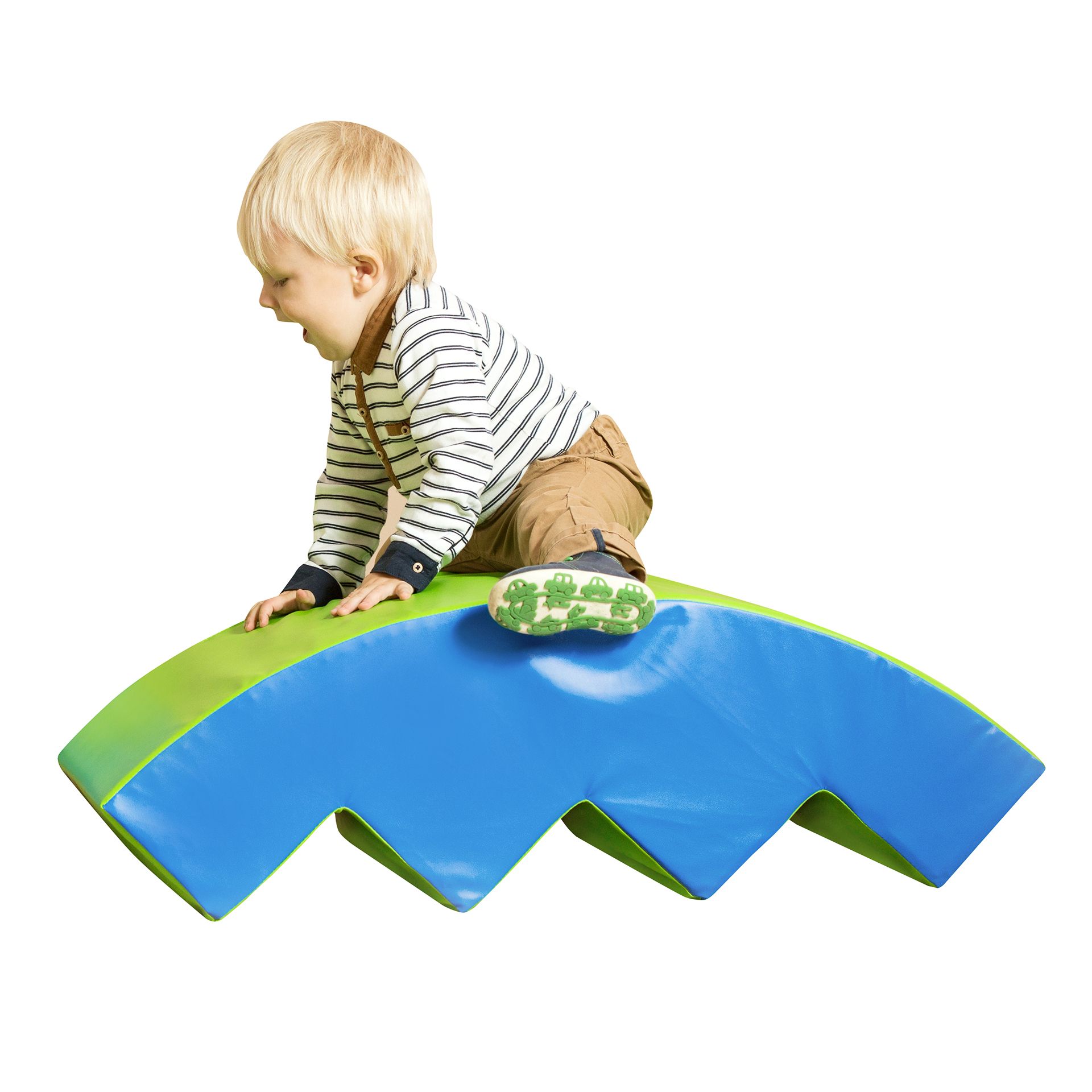 Schaukeltreppe grün/blau