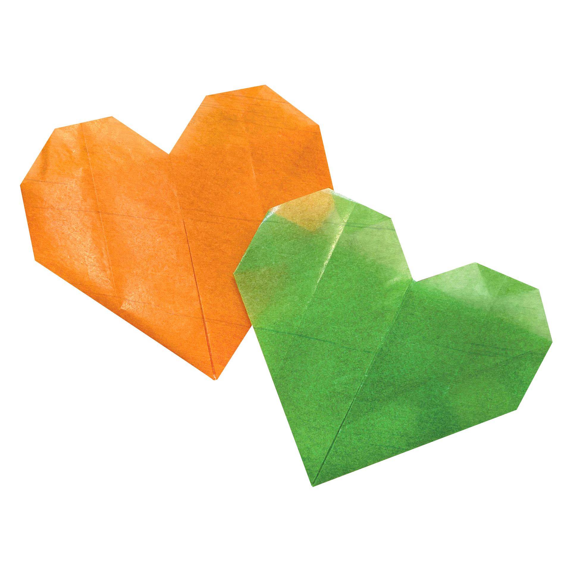 Transparent-Faltblätter, 20x20cm, 500 Blatt, 10 Farben