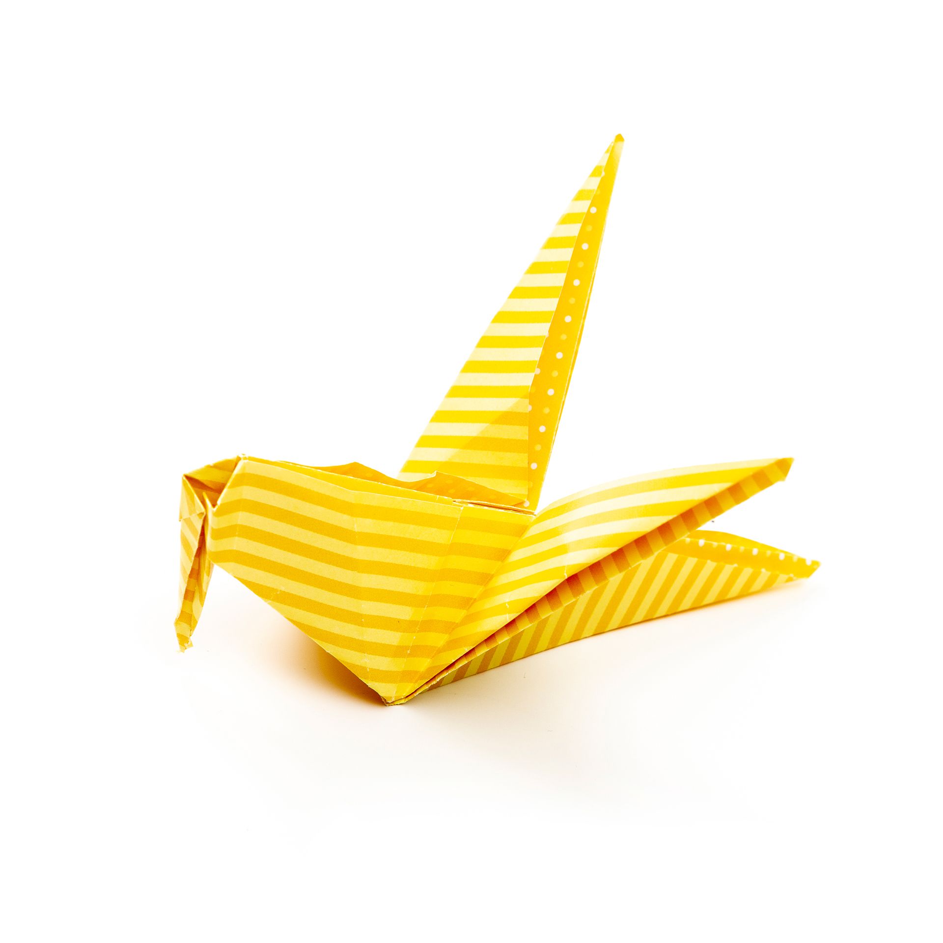Origami Pünktchen u. Streifen, 15x15cm, 32 Blatt, 4 Far