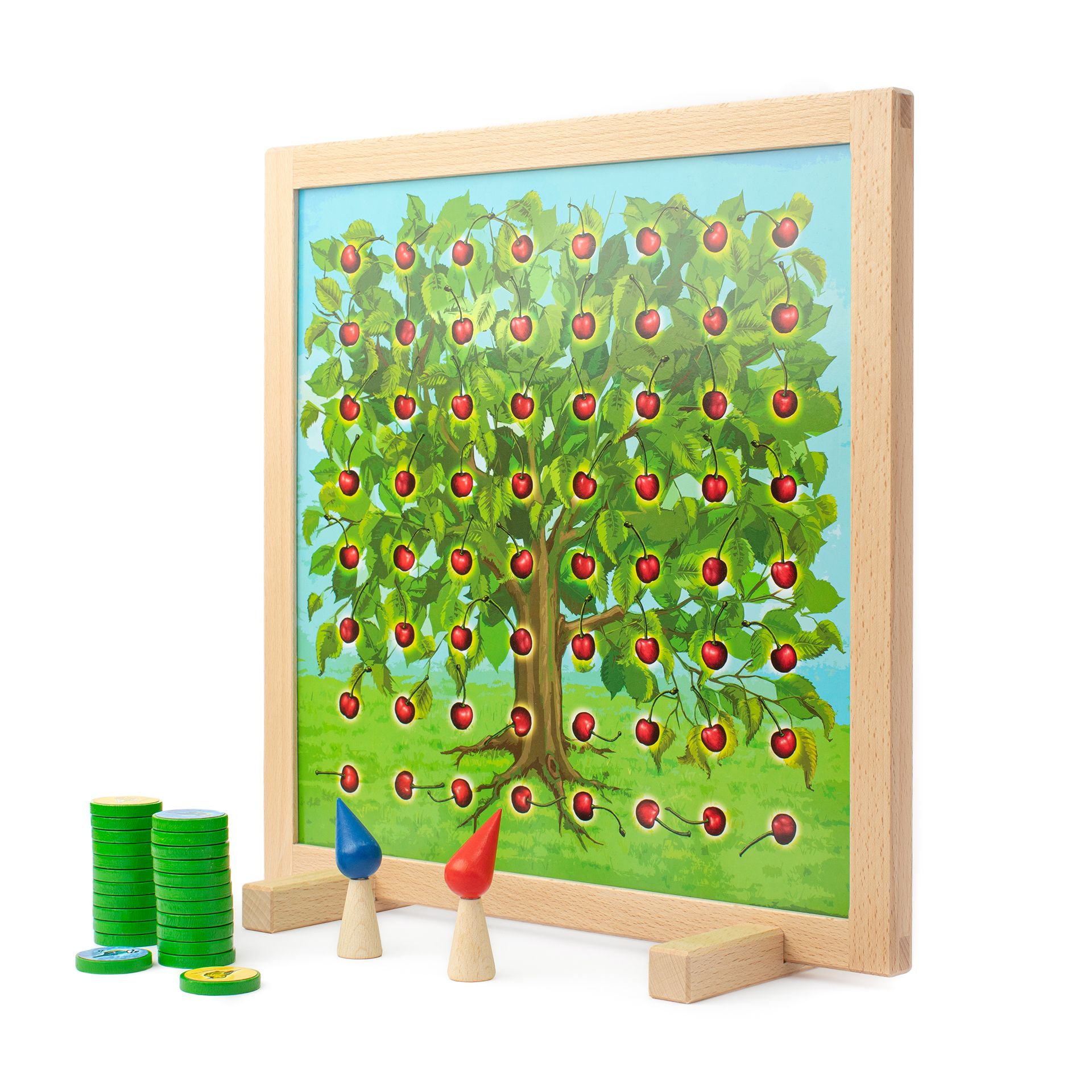 Kirschräuber, in Holzbox