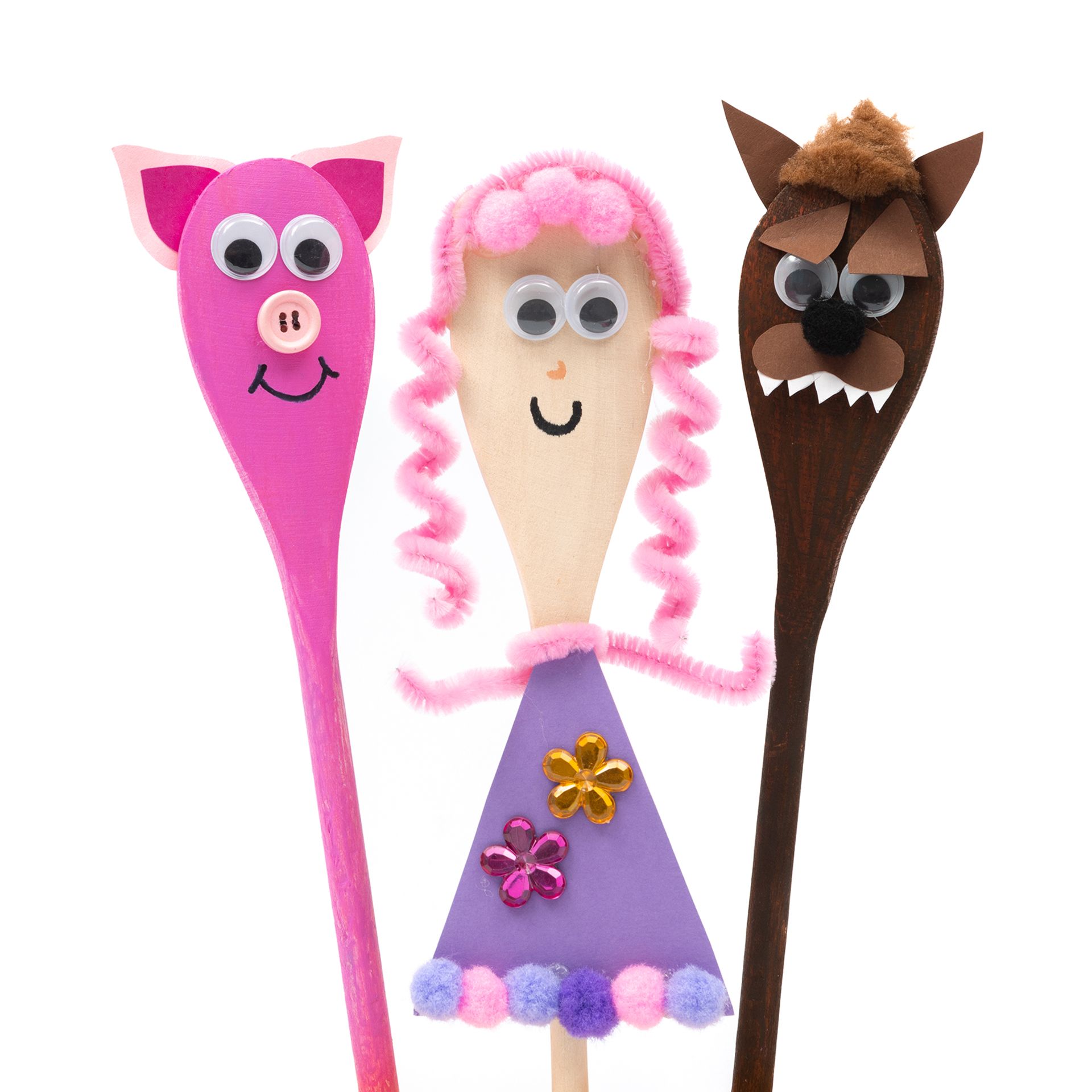 Holzlöffel, 12er Set