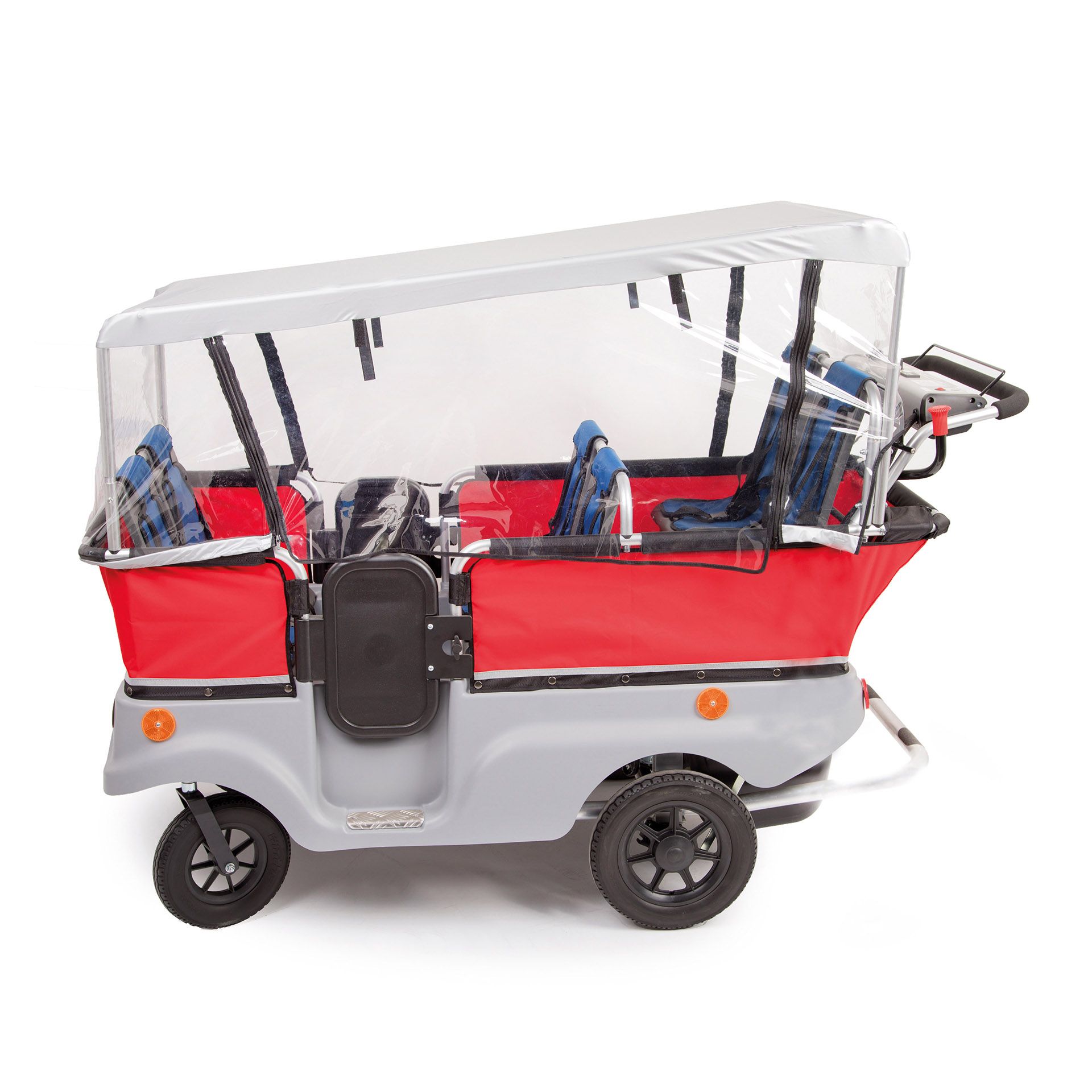 Regenschutz E-Turtle Kinderbus 6-Sitzer