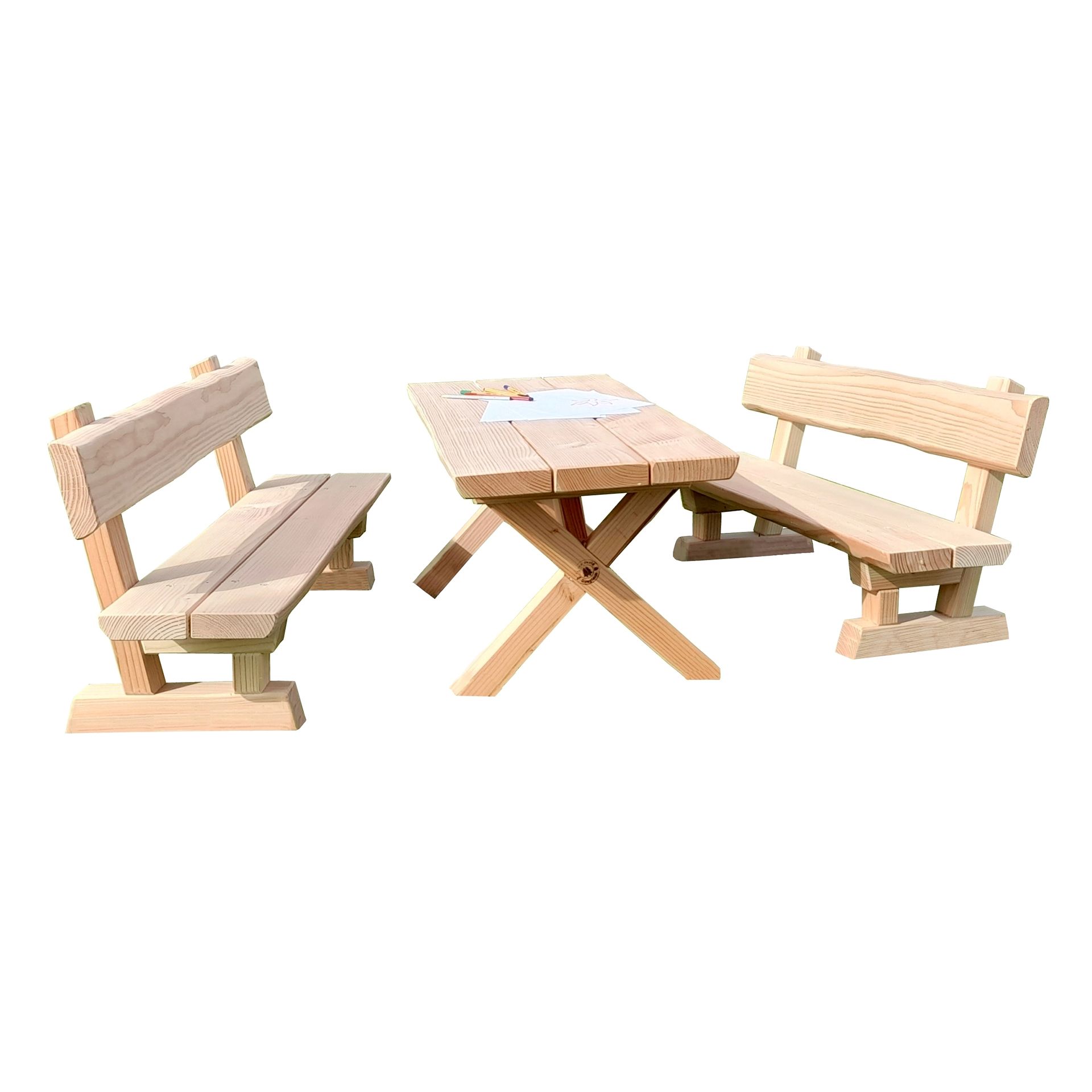 Gartengarnitur, Holz, Krippe