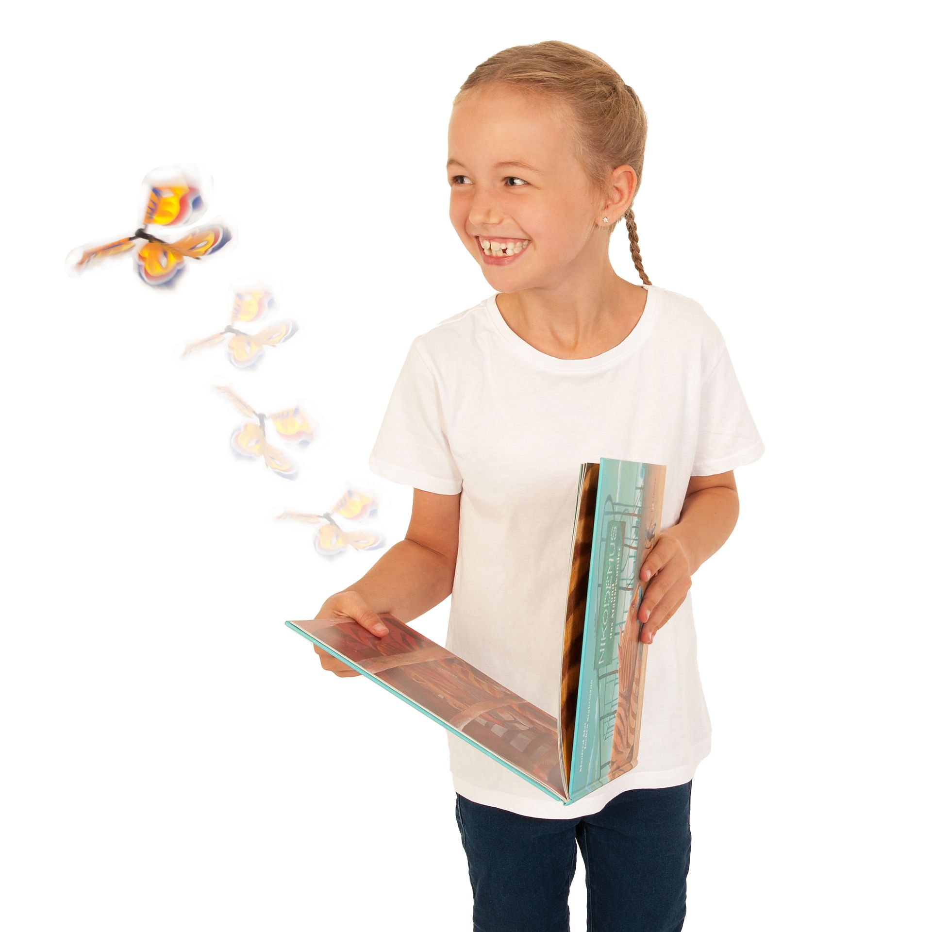 Flygande fjäril
