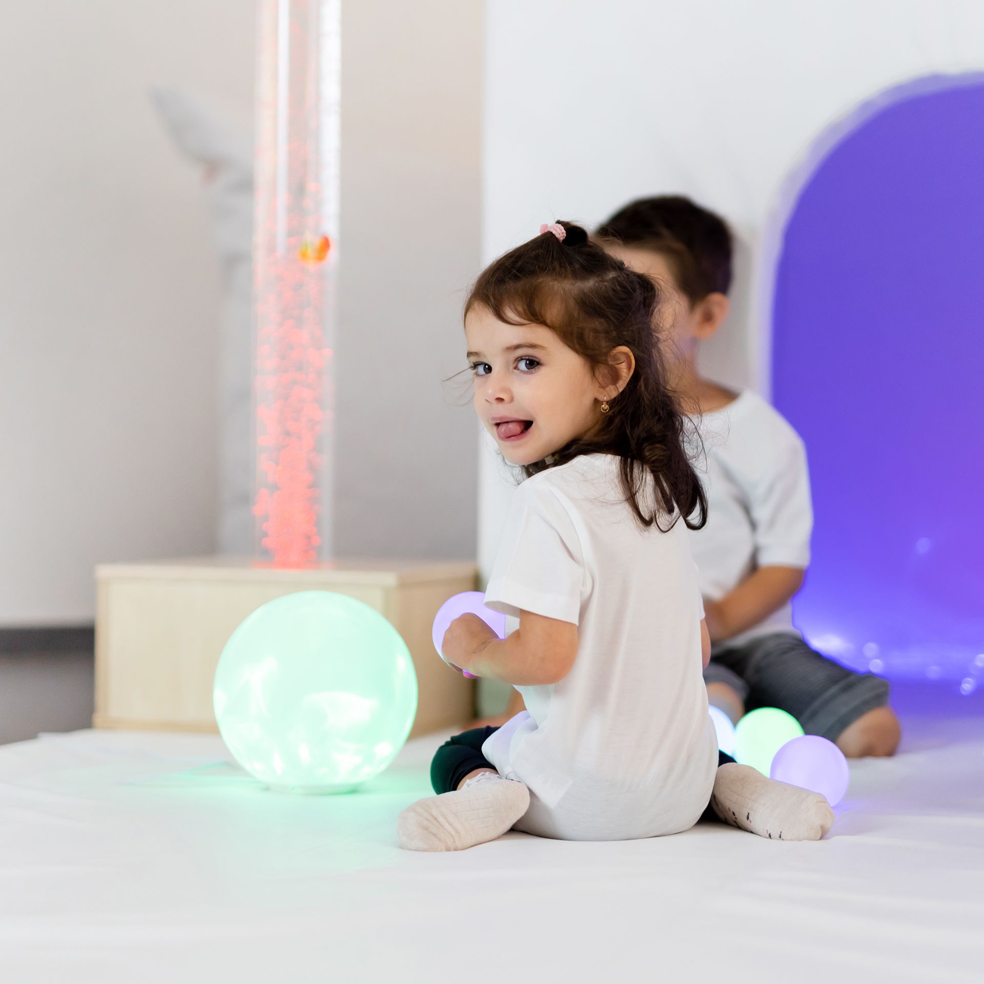 Erlebnismatte, weiß, 200x200x3cm