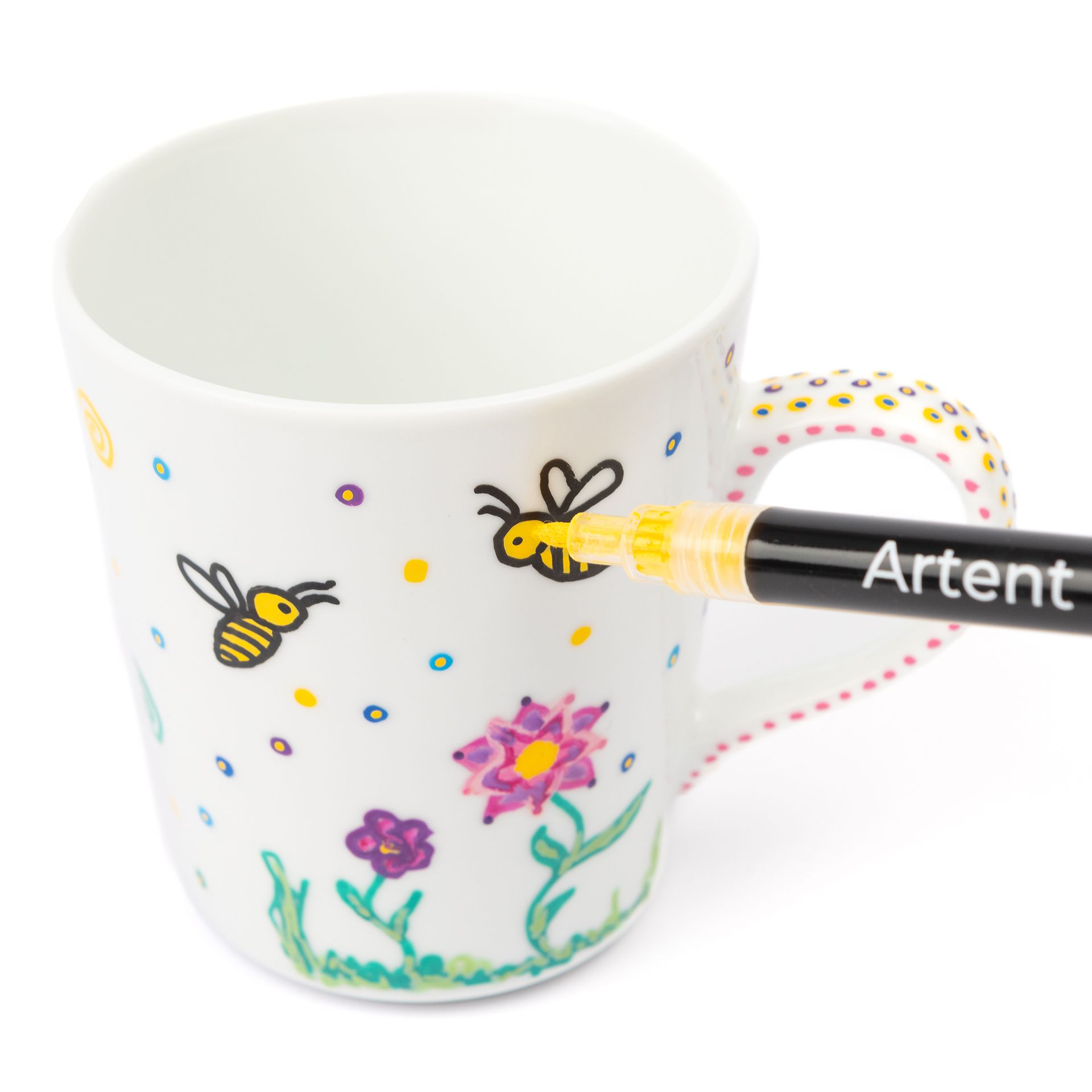 Artent Dekomaler, 12er Acrylstifte-Set, Basic