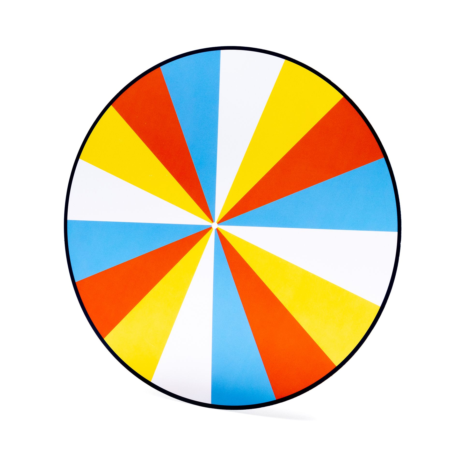 Fensterkreis Farbstrahlen