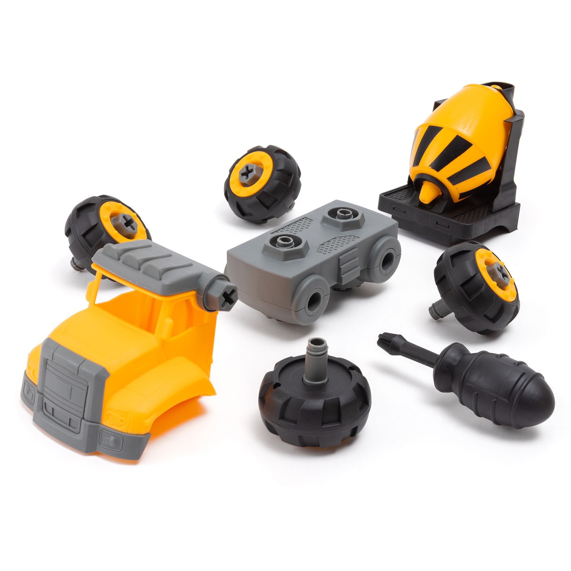 Baufahrzeug, Zementmischer