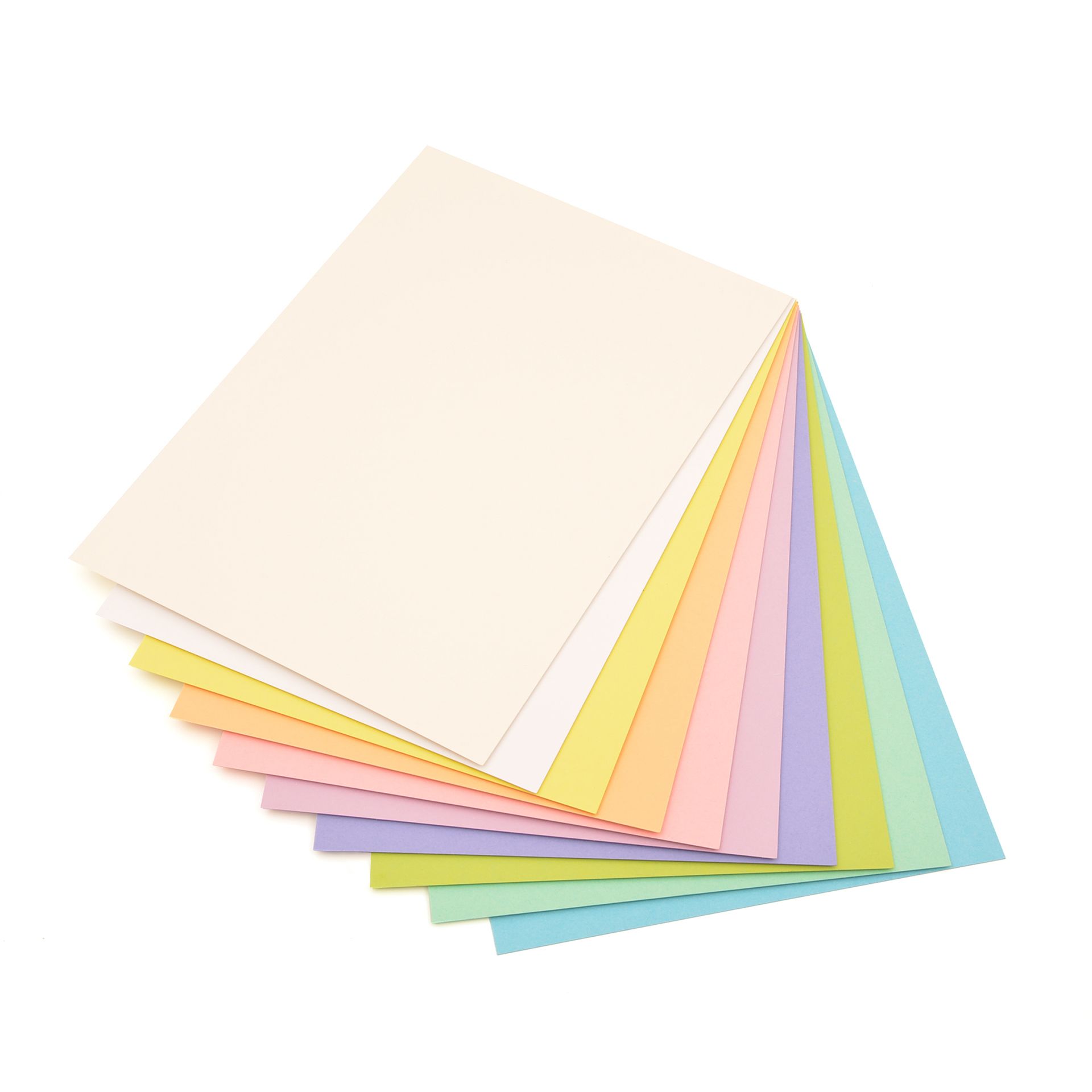 P130 g/m², A4, 40 Blatt, Pastelltöne