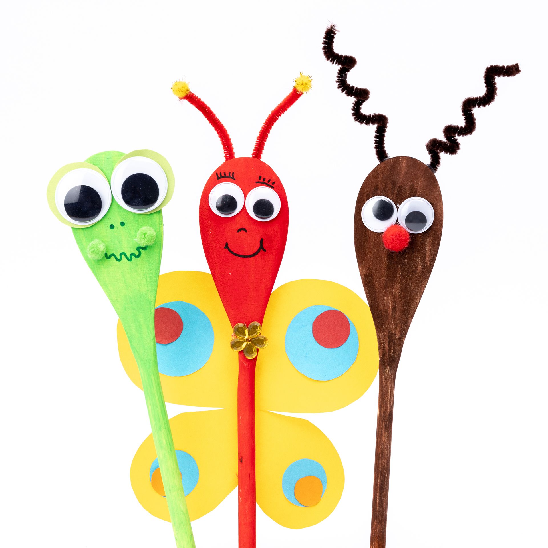 Wackelaugen XL, 5 Größen, 500 Stück