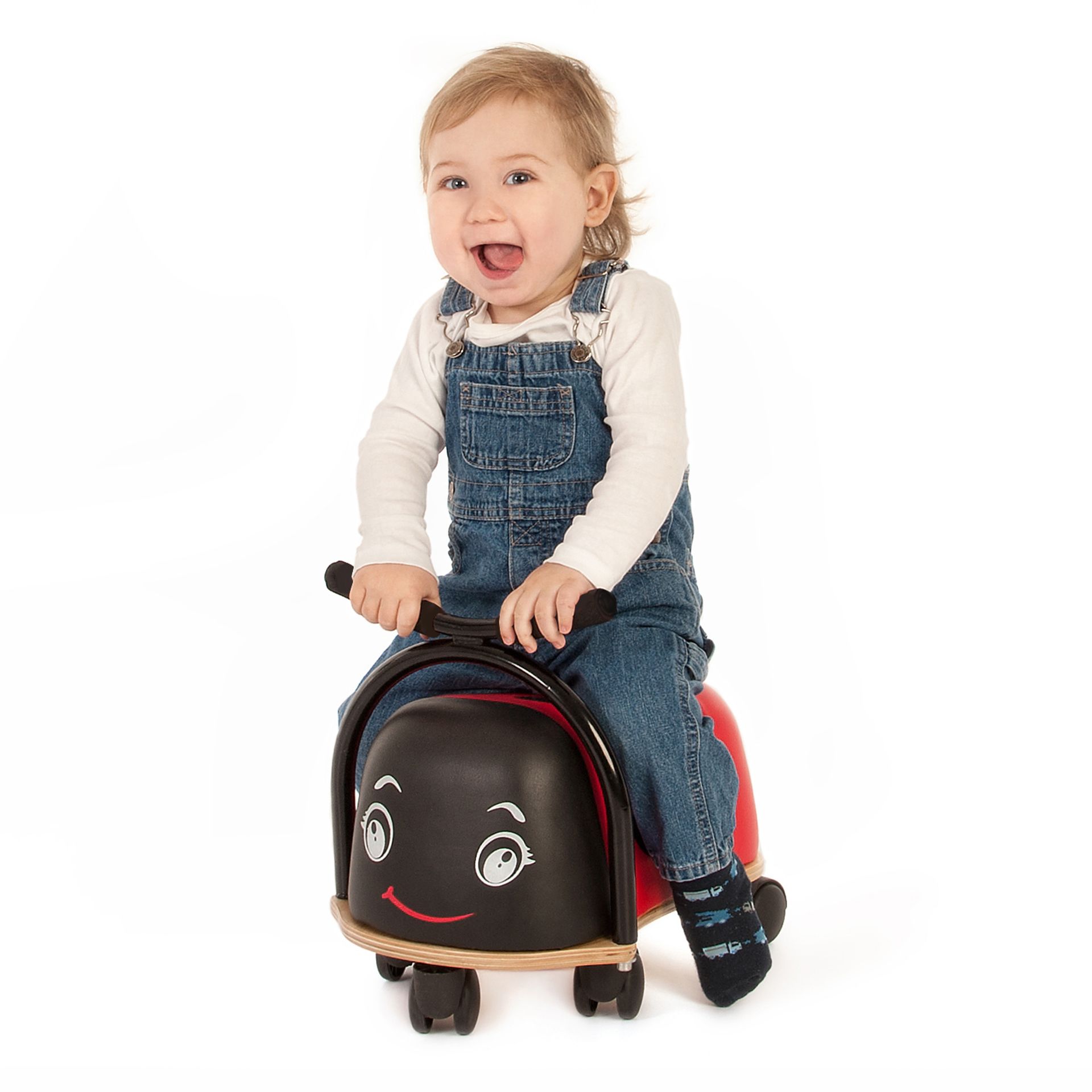 Krippenfahrzeug, 2er-Set, Rutschkäfer und -biene