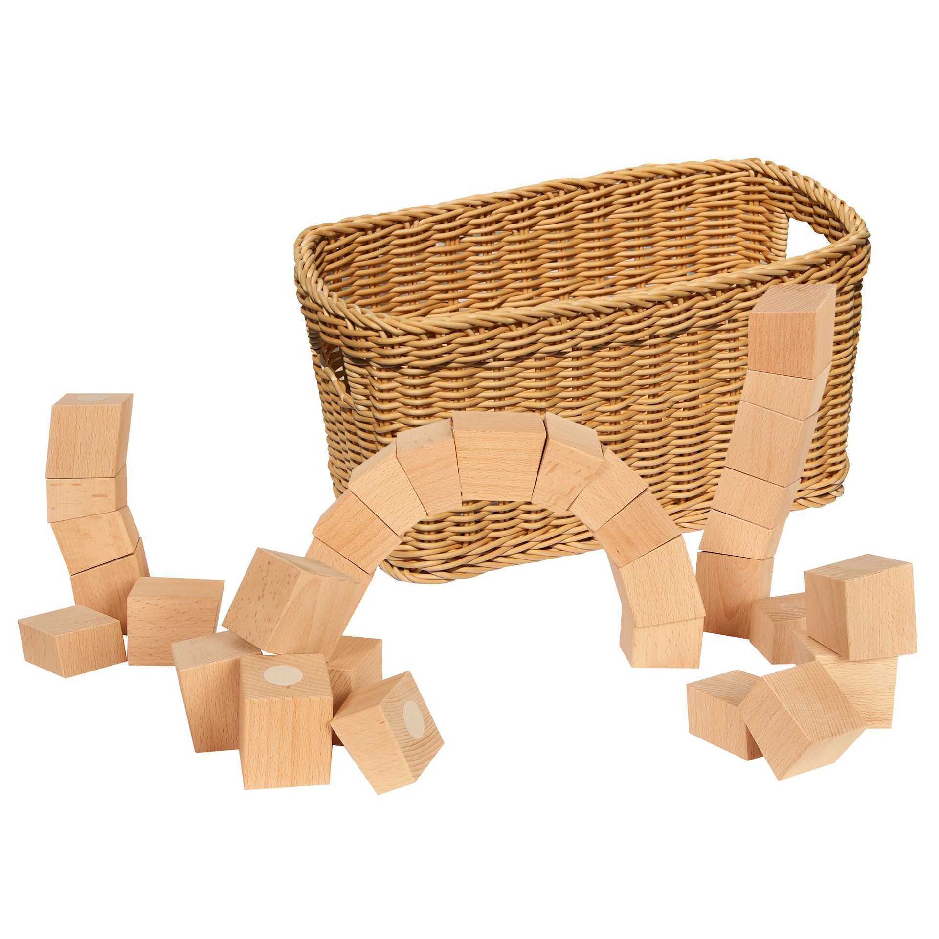 Stapelturm Pisa mit Korb