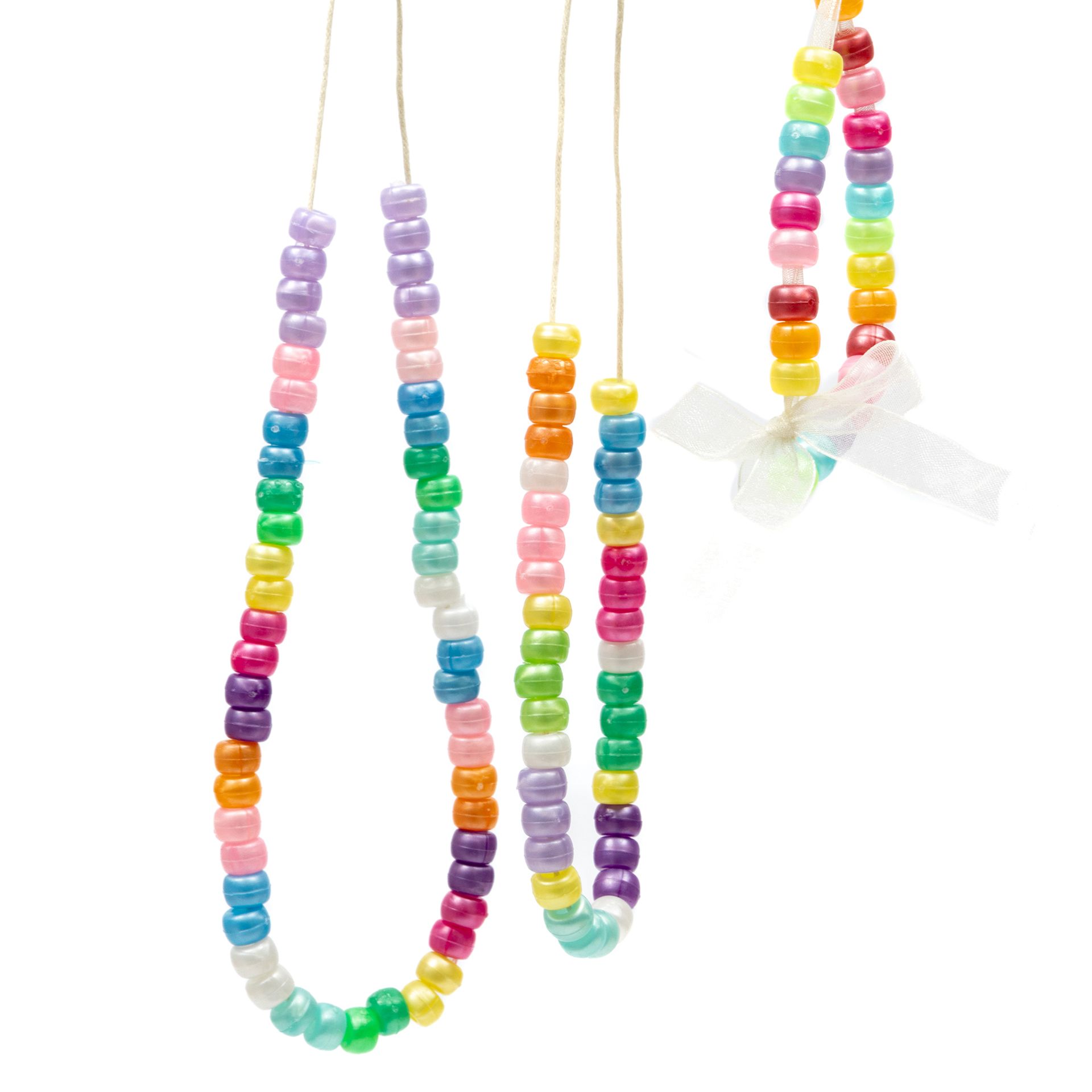 Perlen-Kongo, Perlmuttfarben, 550er Set