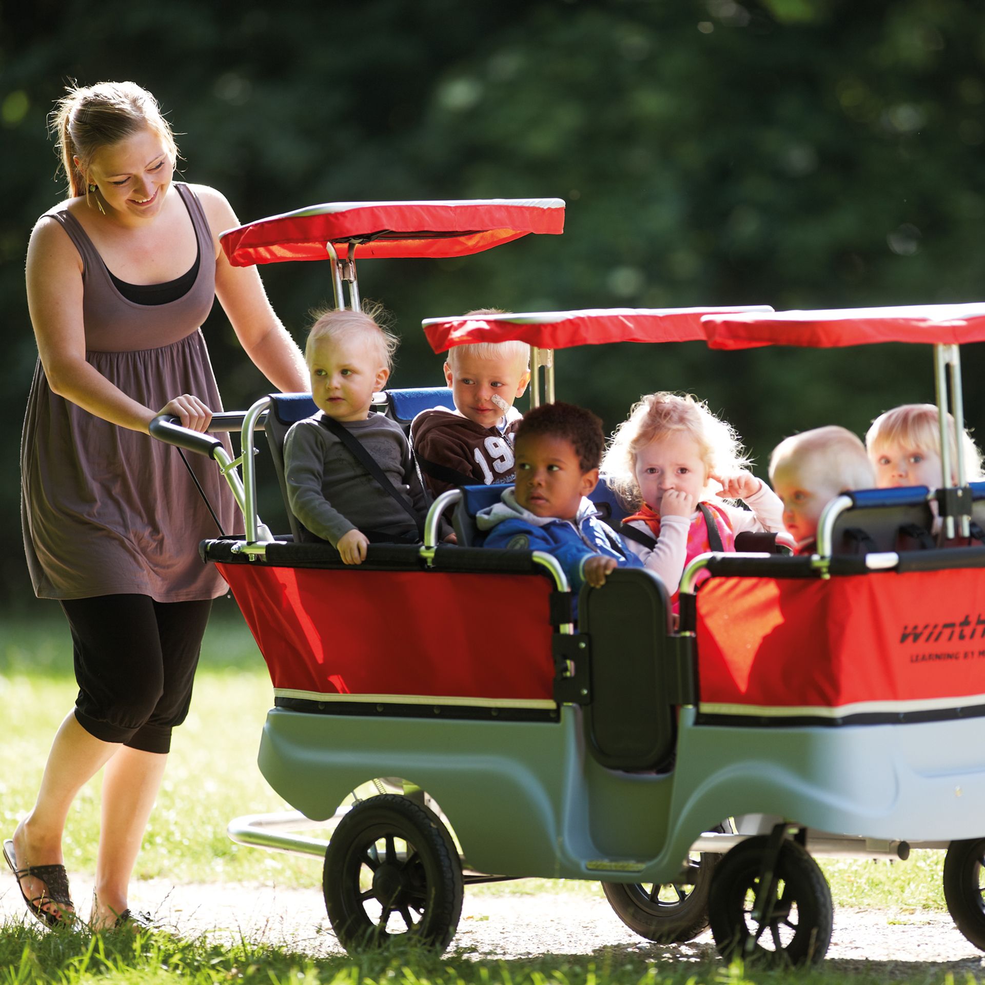 Turtle Kinderbus Basic für 6 Kinder Winther 801