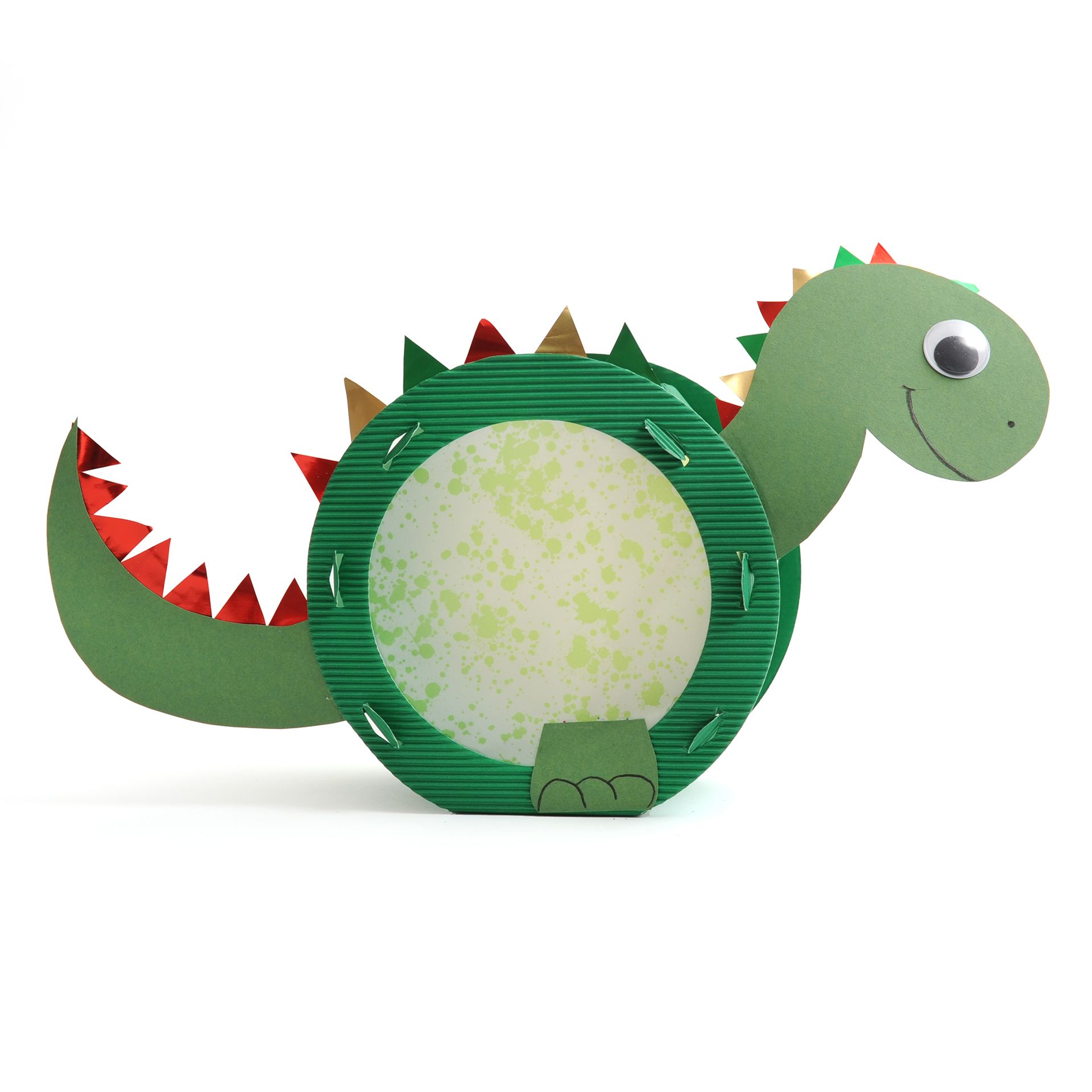 Laternenpackung E-Wellpappe, 5-Farben-Set