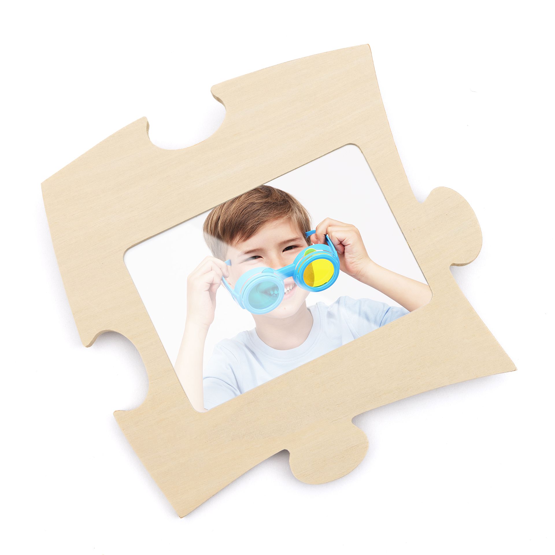 Holzbilderrahmen Puzzle