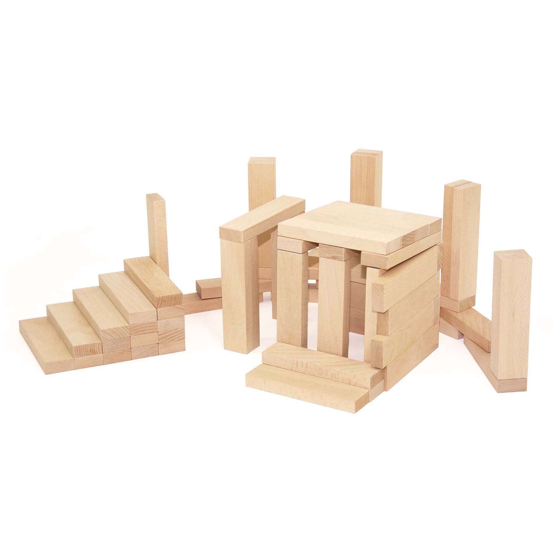 Holzbausteine groß, 60er Set