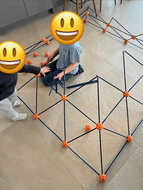Bude bauen für große und kleine Kids