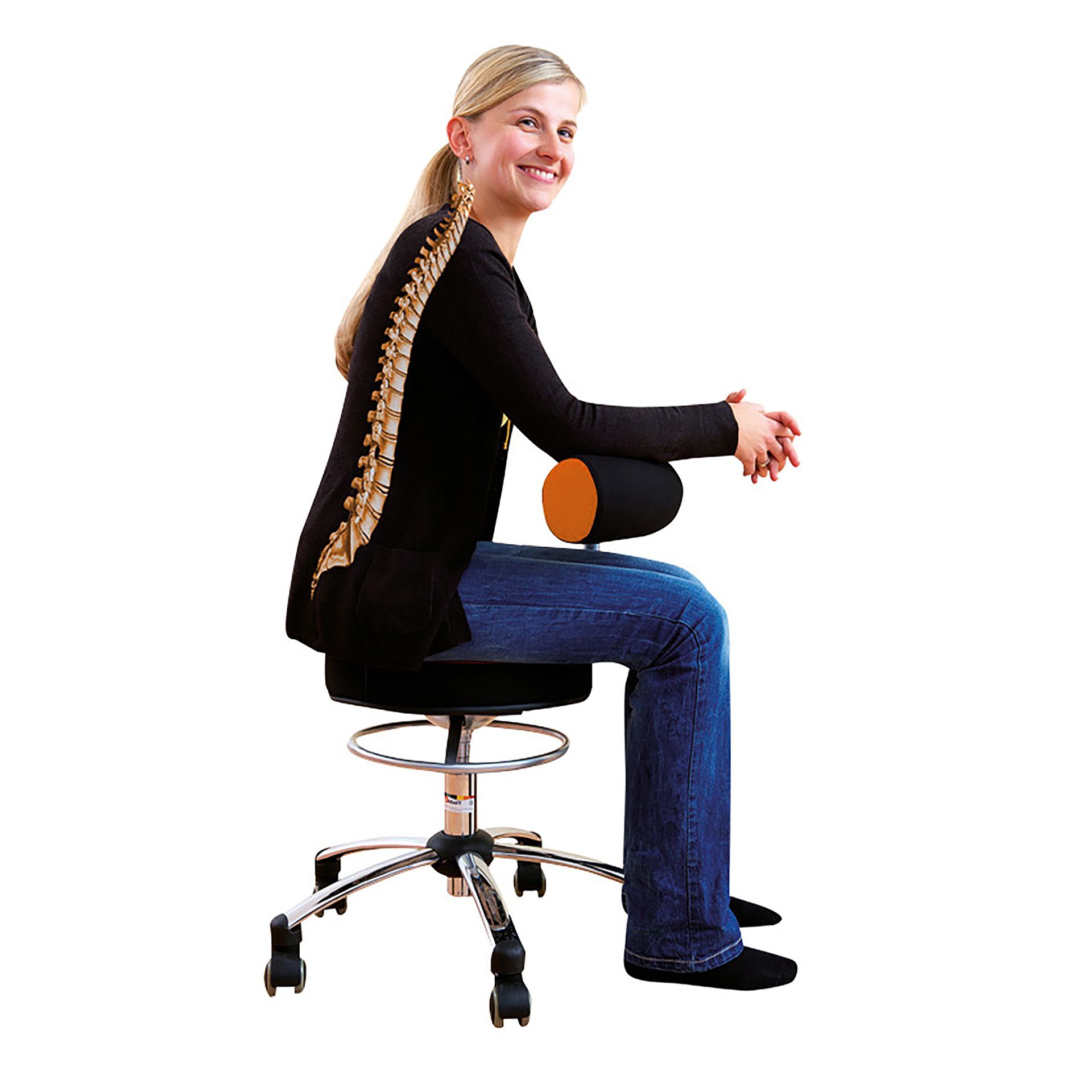 Sanus NORM, Stoff, rot, Standardrollen