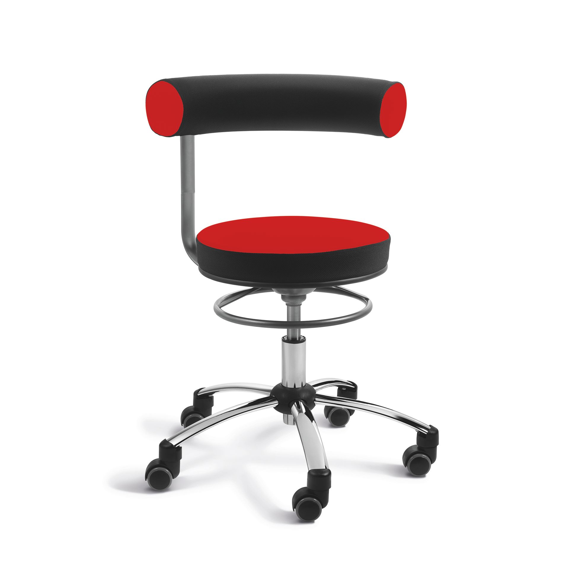 Sanus NORM, Stoff, rot, Standardrollen