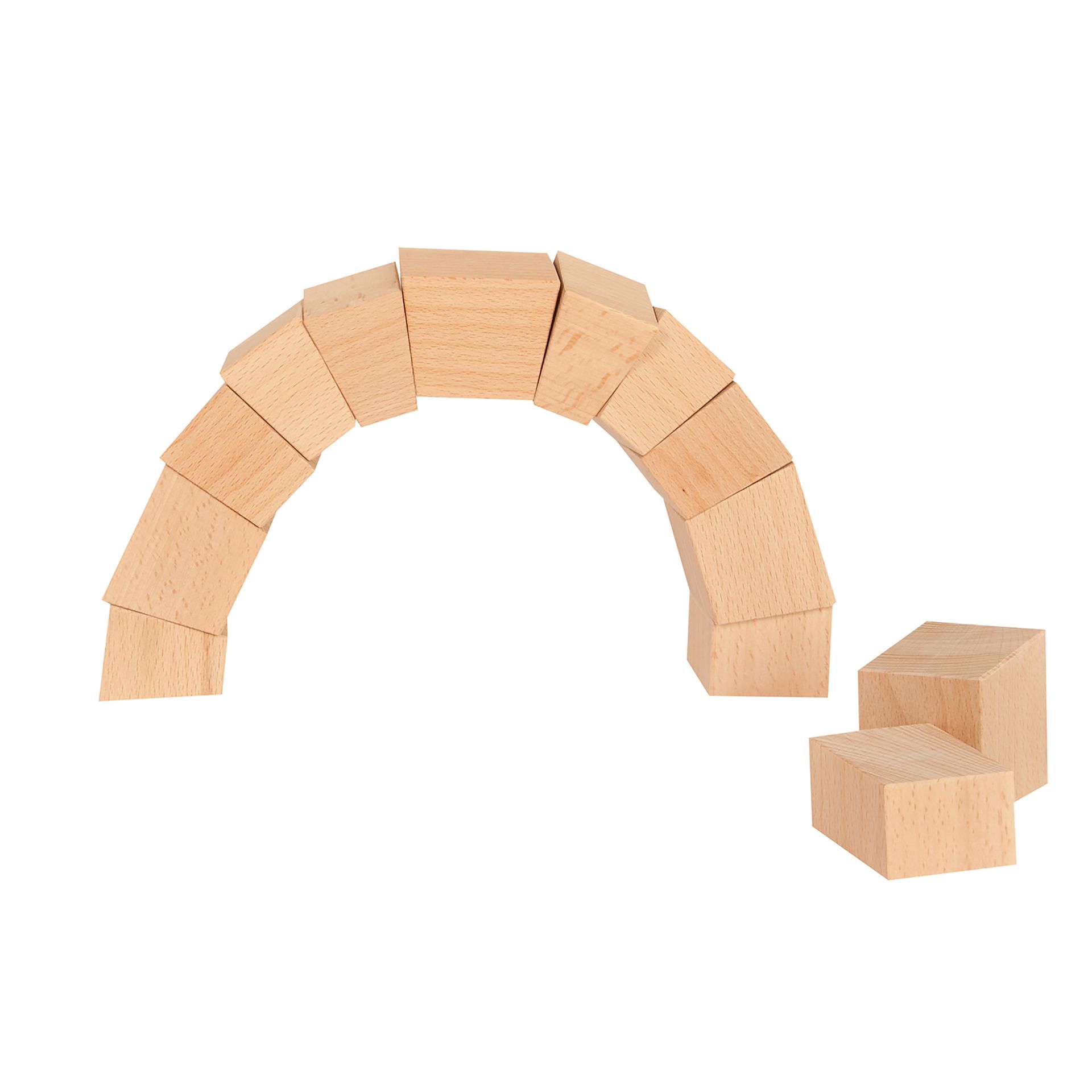 KRAFT Paket Holzbausteine, 246er Set