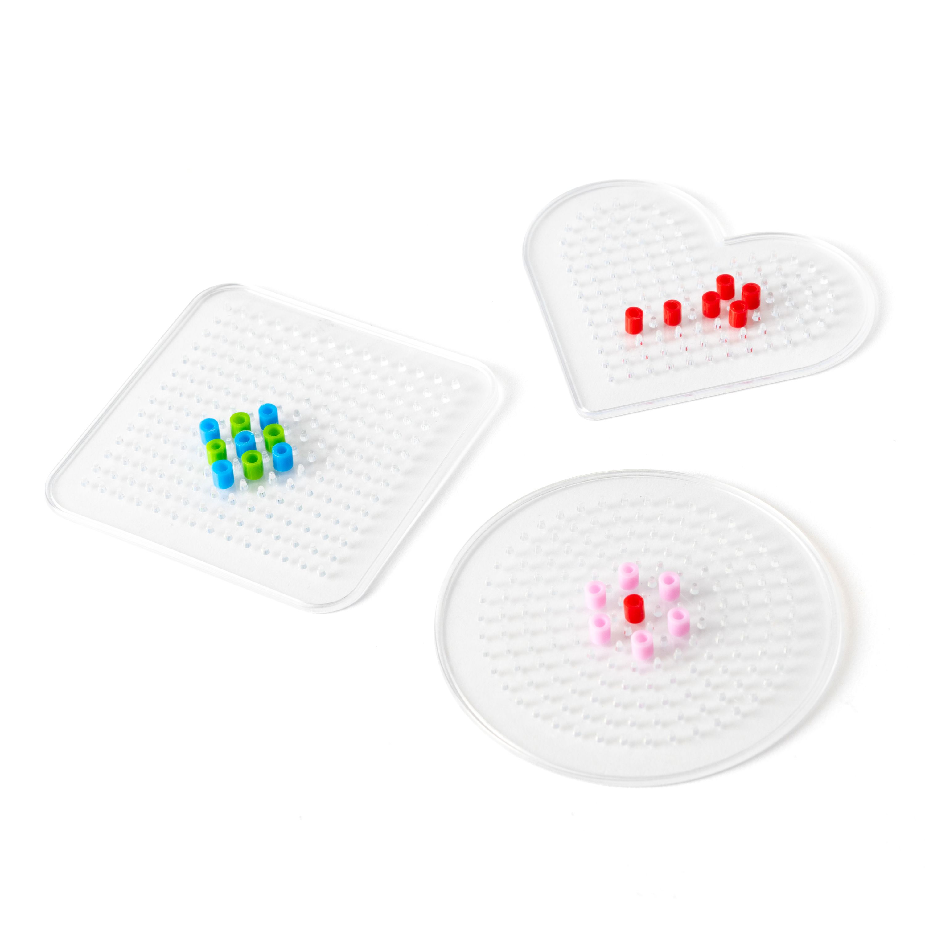 Bügelperlen-Eimer, 25.000 Perlen, inkl. 3 Platten