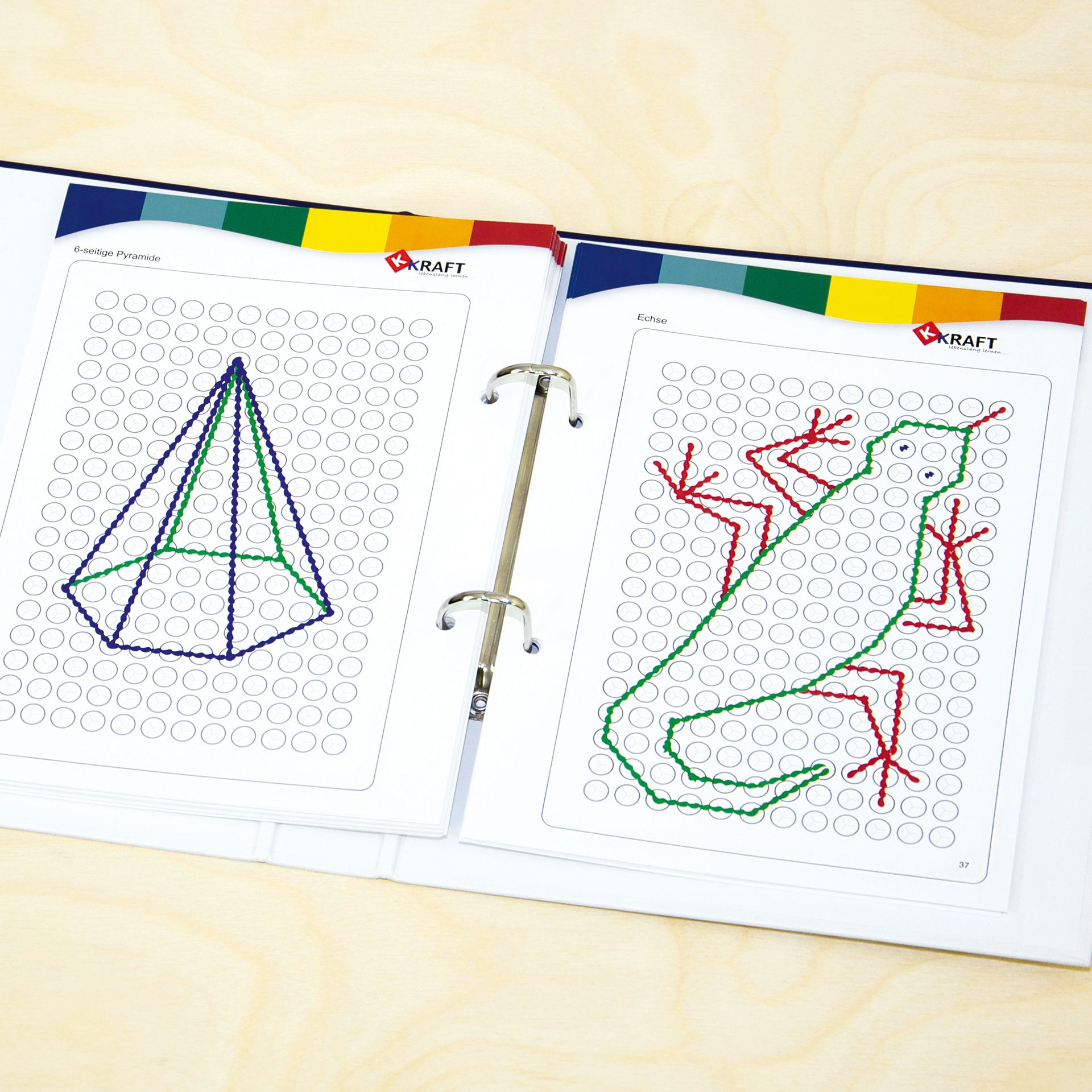 Kreativ Steckbrett, 4er Set