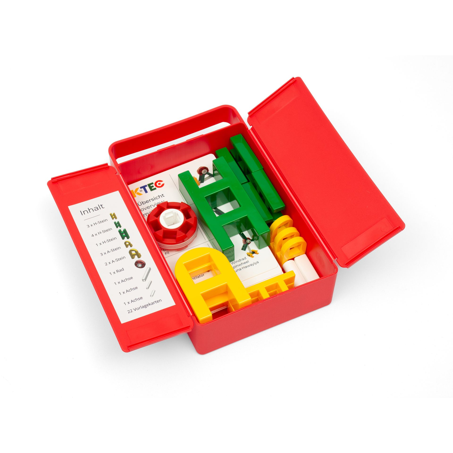 K-TEC 3+ Einsteigerset, 17er Set, inkl. Vorlagekarten