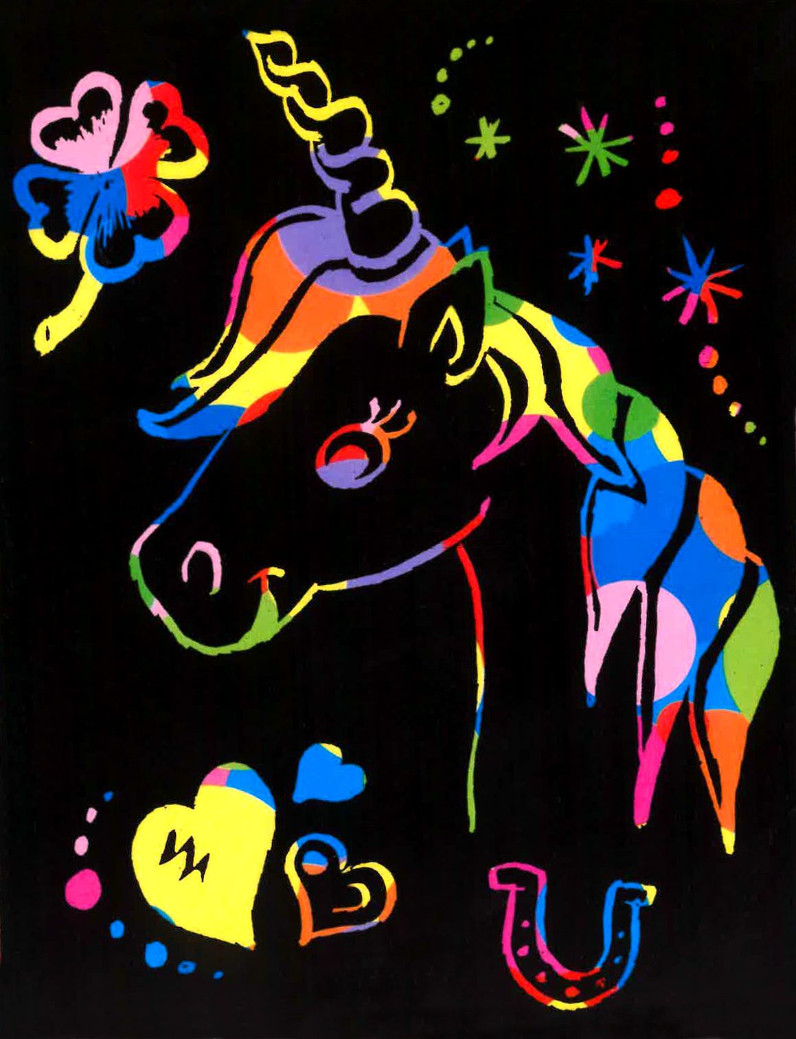 Mein Regenbogen Kratzblock