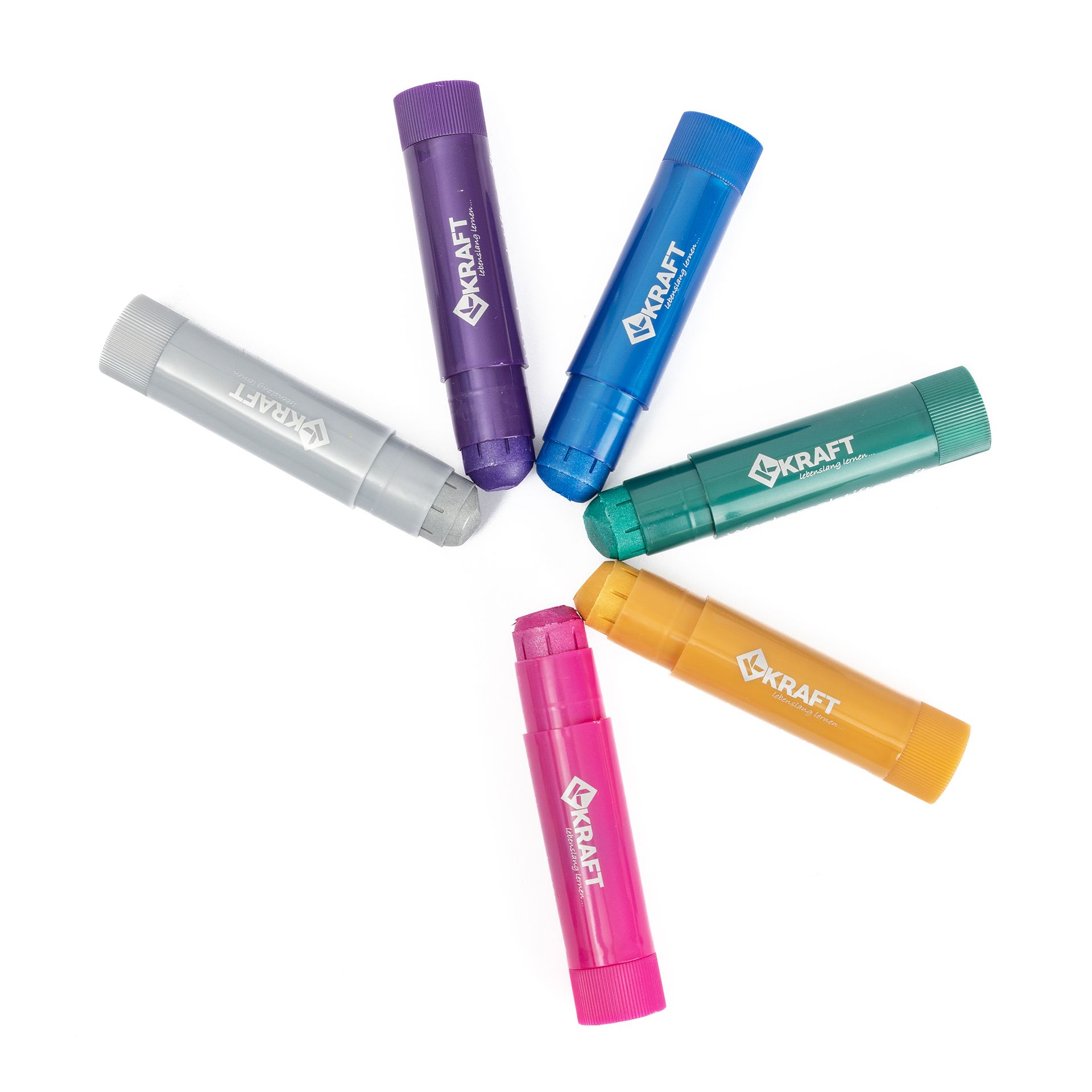 Softmaler, 6-Farben-Set, Metallic