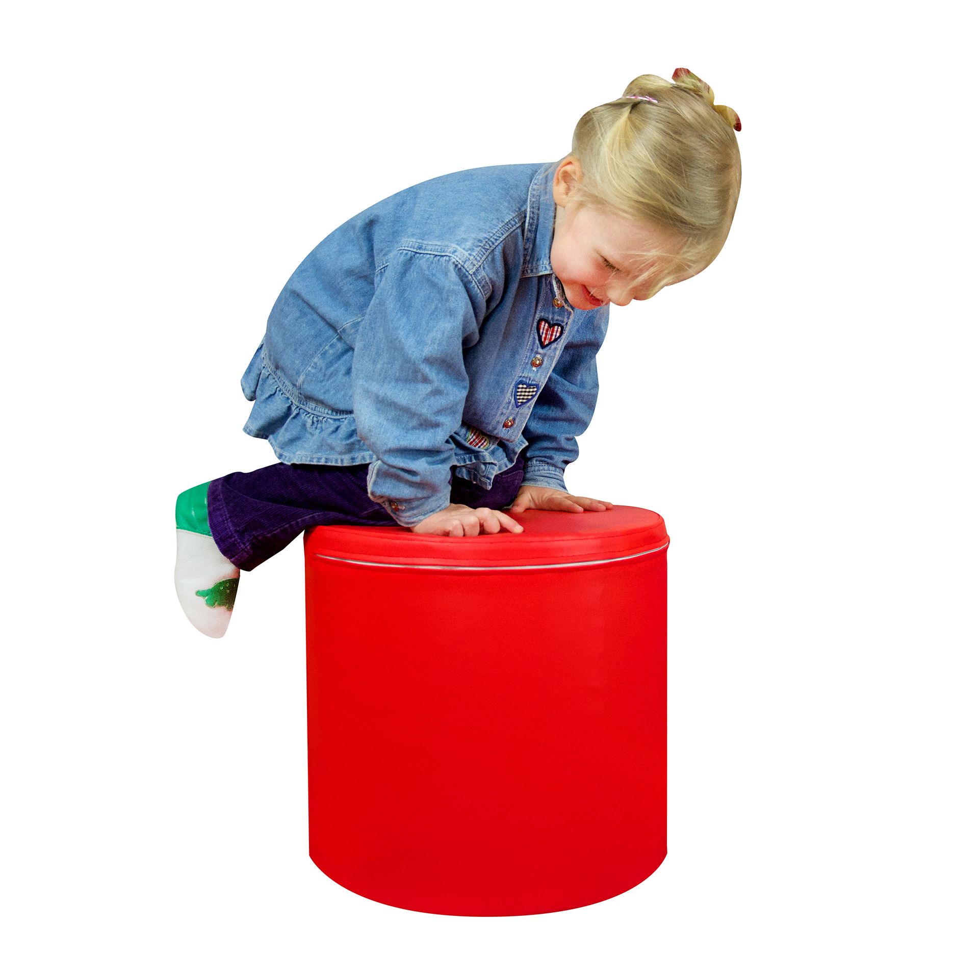 Softy Hocker Kindergarten, rot