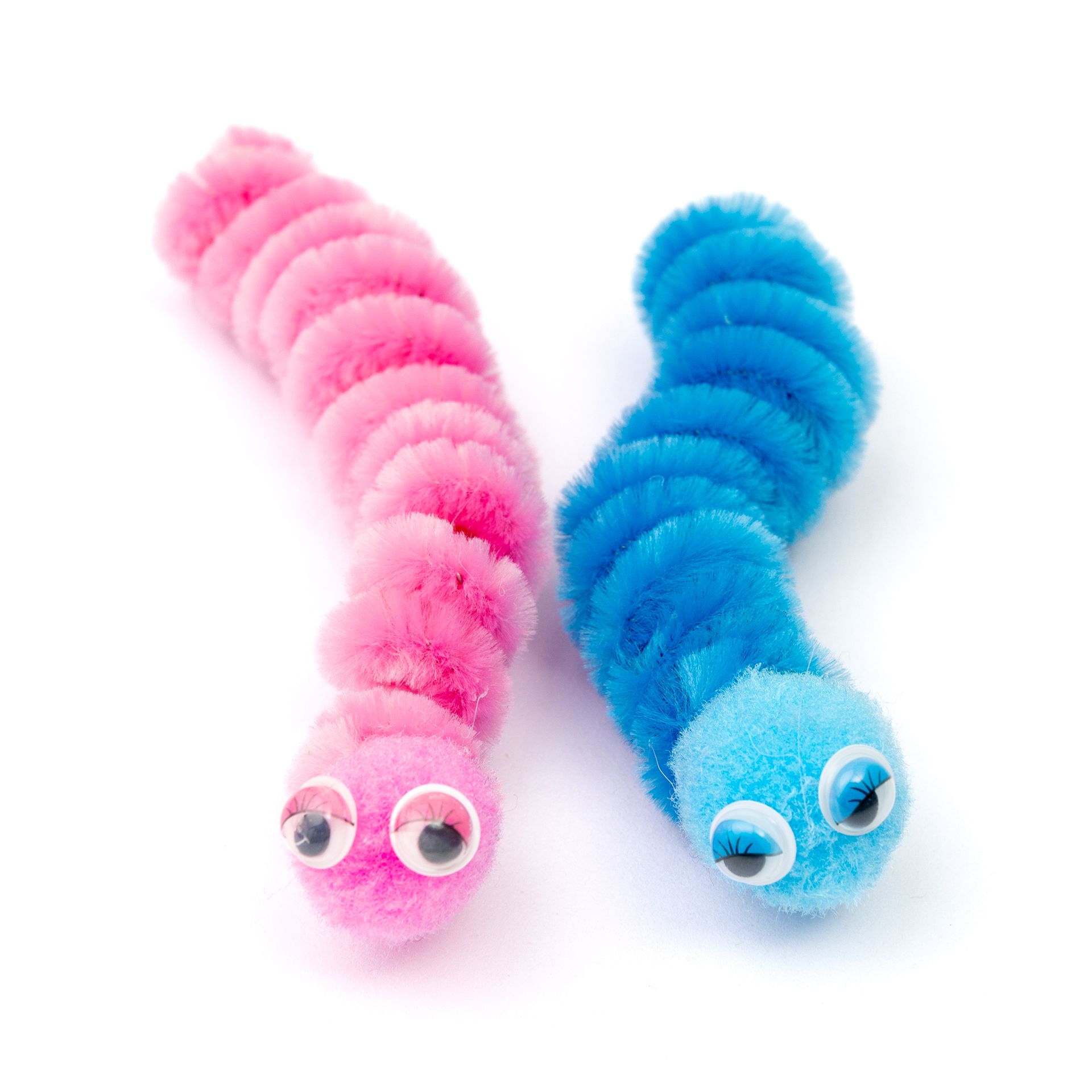 Wackelaugen M mit Wimpern, 5 Farben, 3 Größen,300 Stück