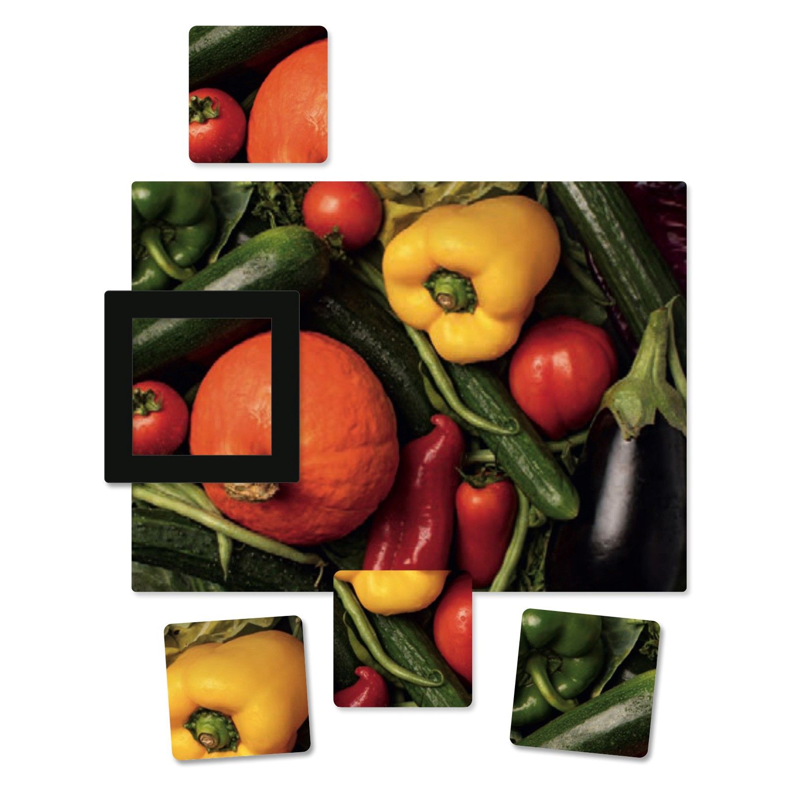 Gemüse-Detektiv Wimmelbildspiel