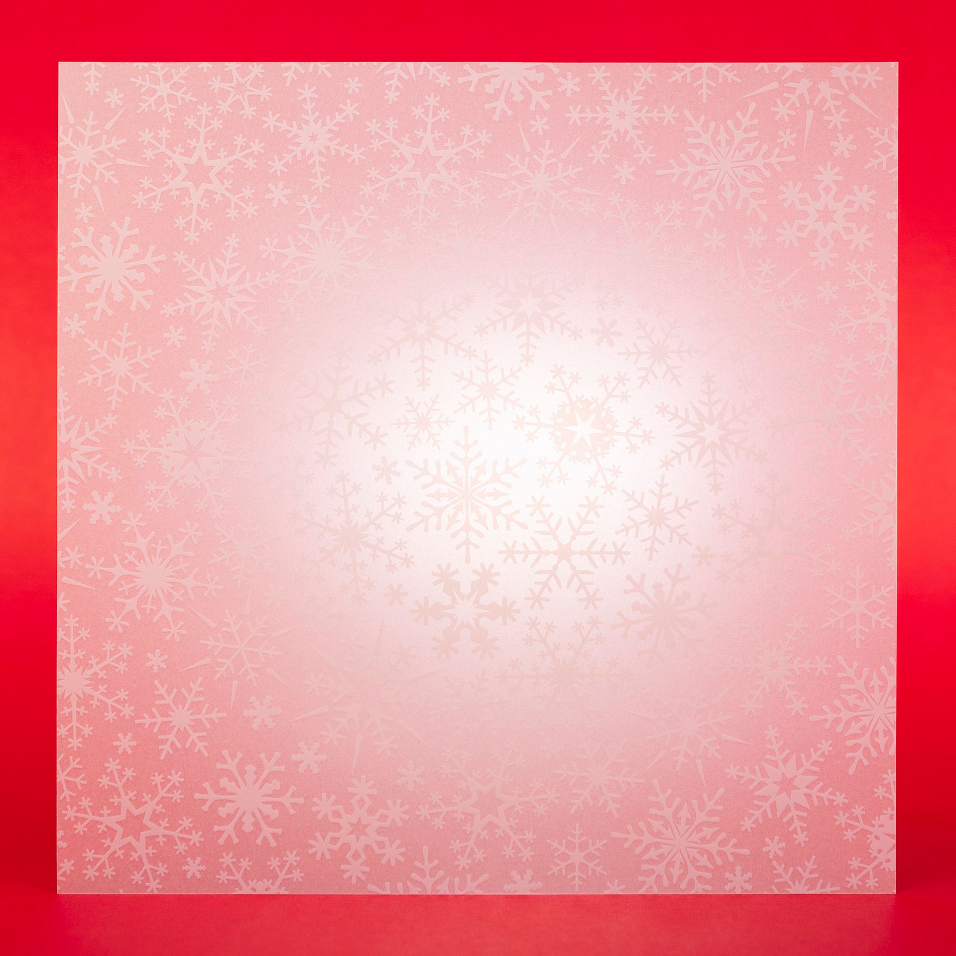 Origami weiße Kristalle, 20x20cm, 32 Blatt