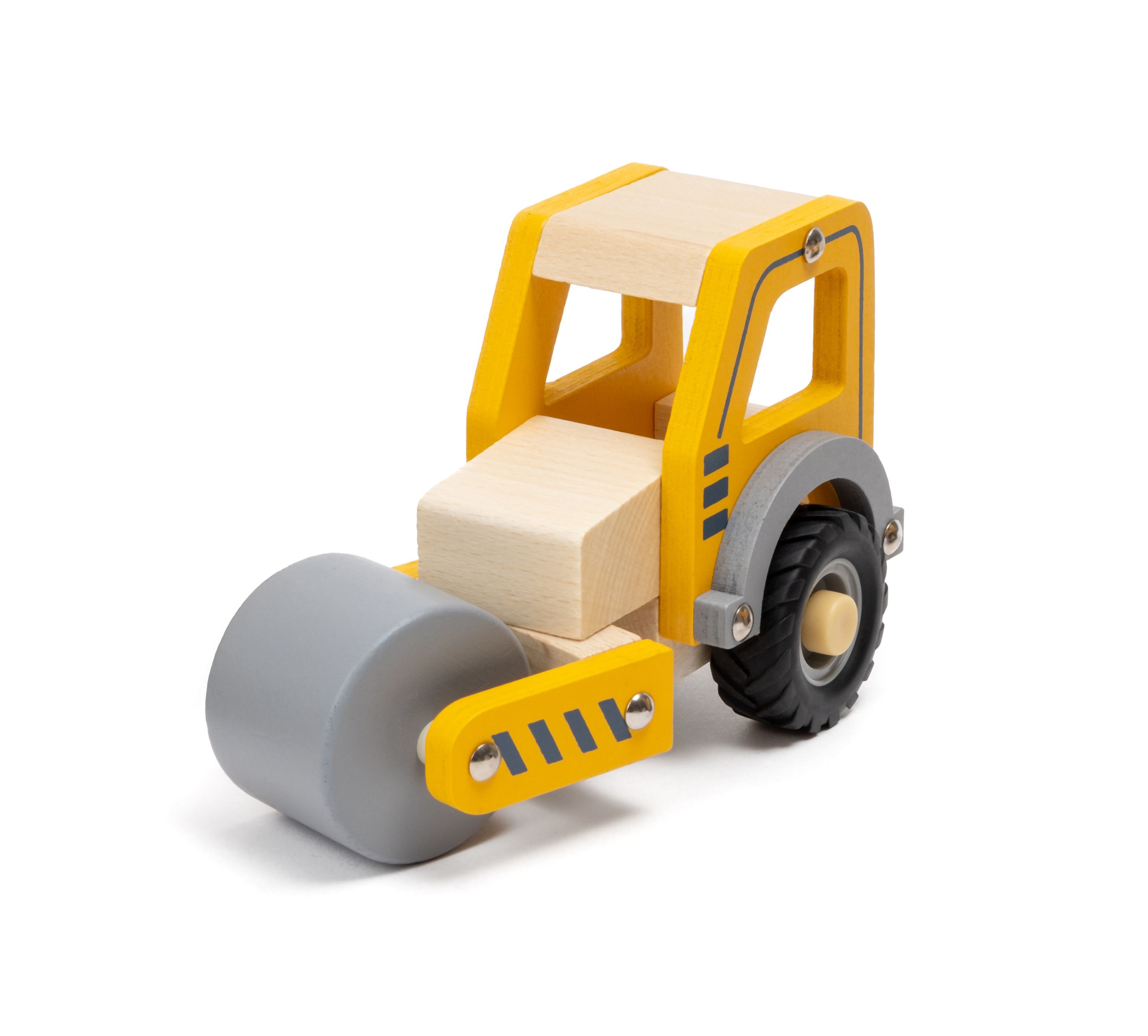 Baufahrzeuge aus Holz, Straßenwalze