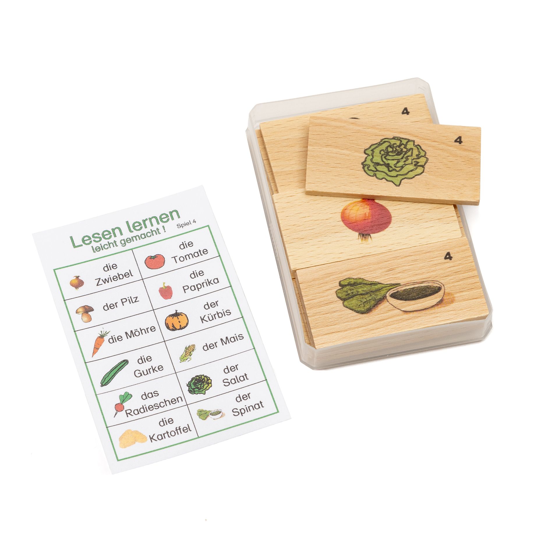 Legespiel Lesen üben 2