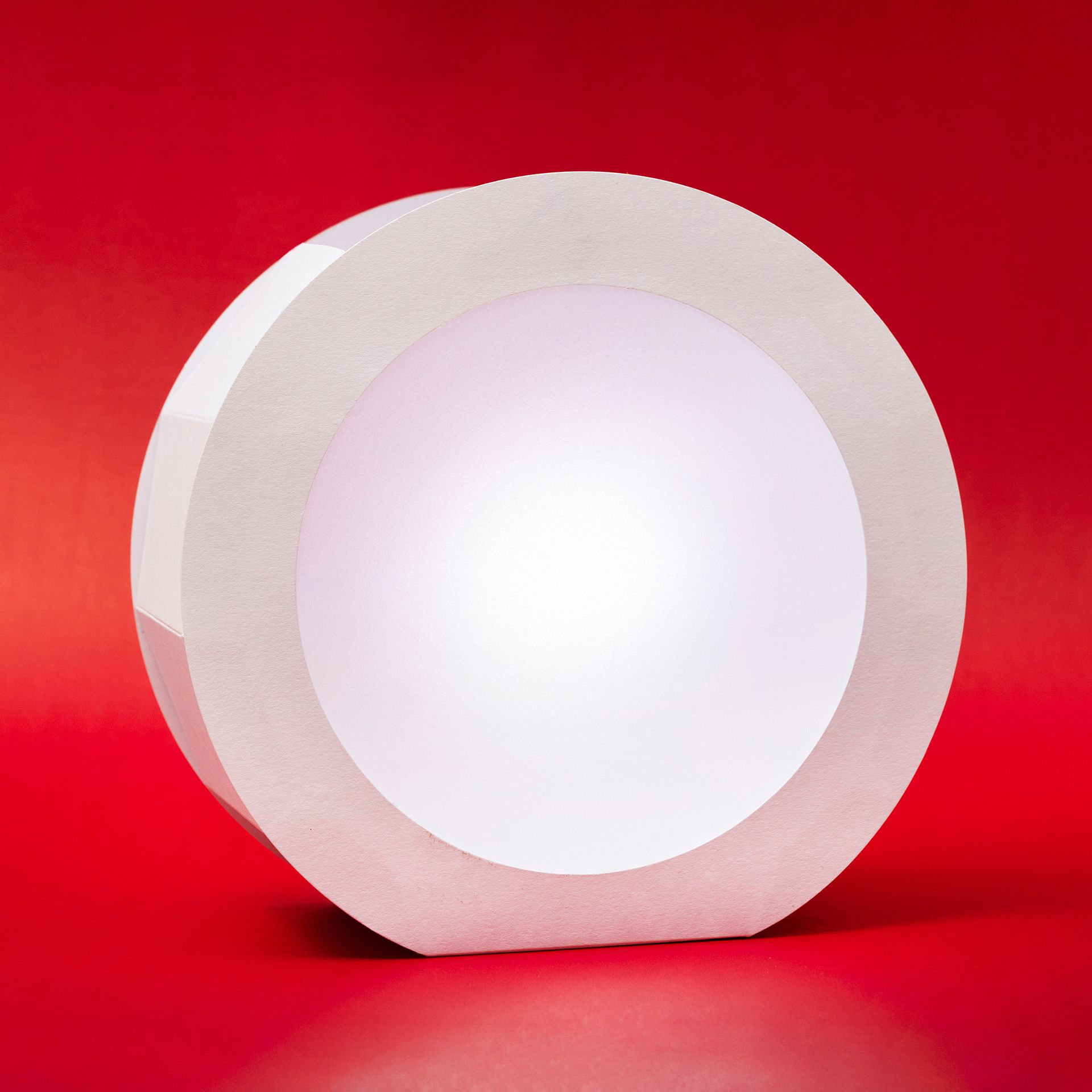 Kreise Transparentpapier D17,5cm, weiß/natur, 24 Stück