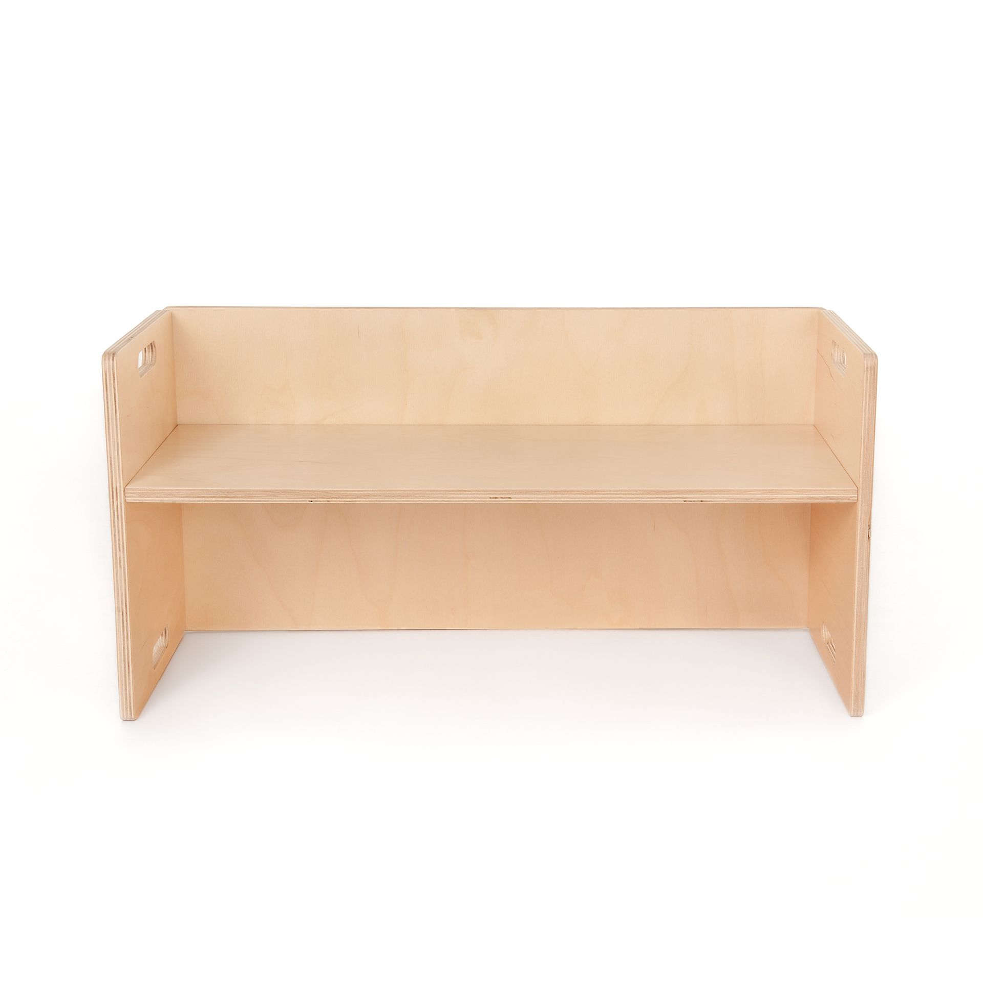 Wendebank aus Holz, Krippe