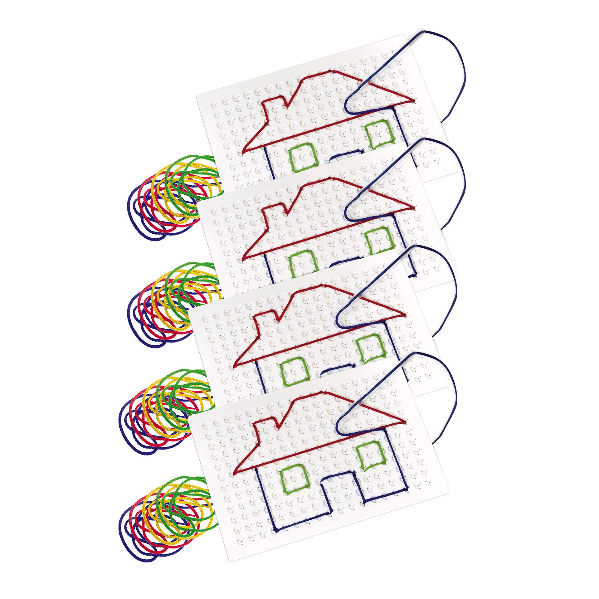 Kreativ Steckbrett, 4er Set