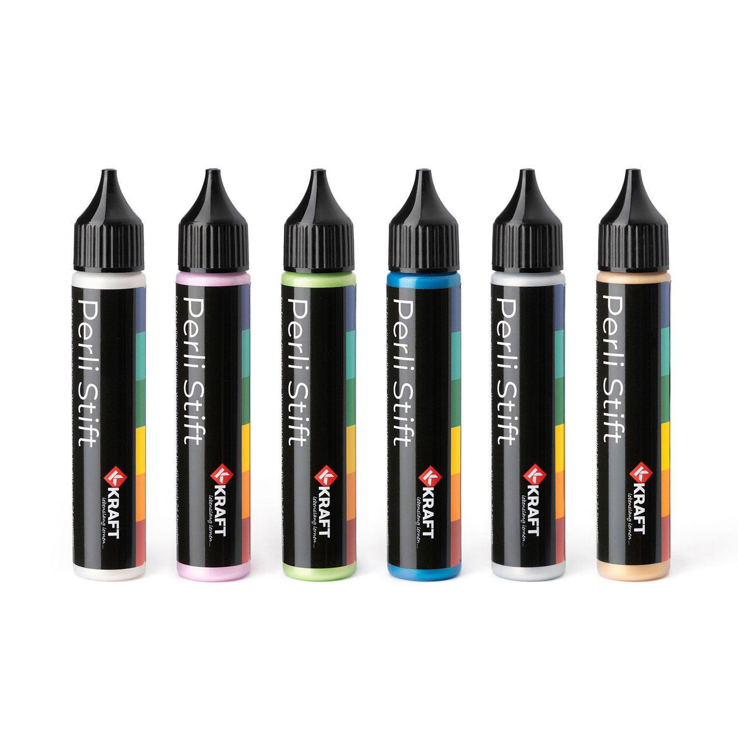 Perli Stifte, 6-Farben-Set