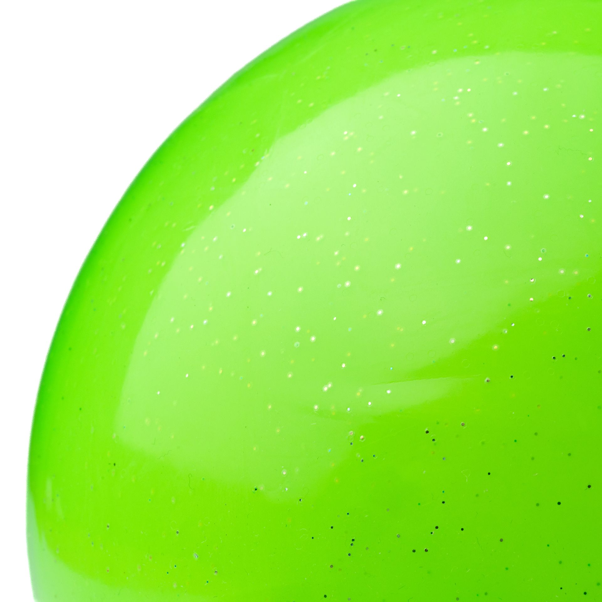 Glitzerball grün