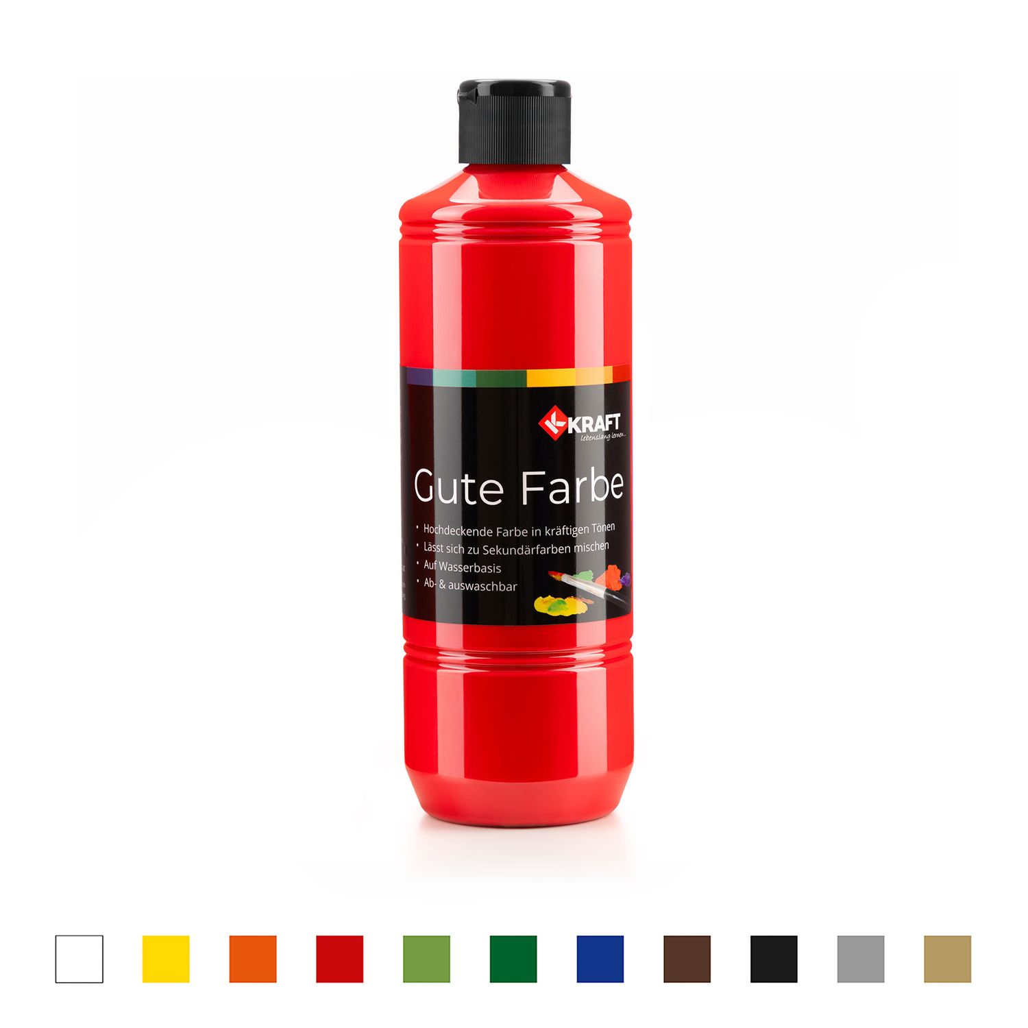 Gute Farbe, 500 ml, rot