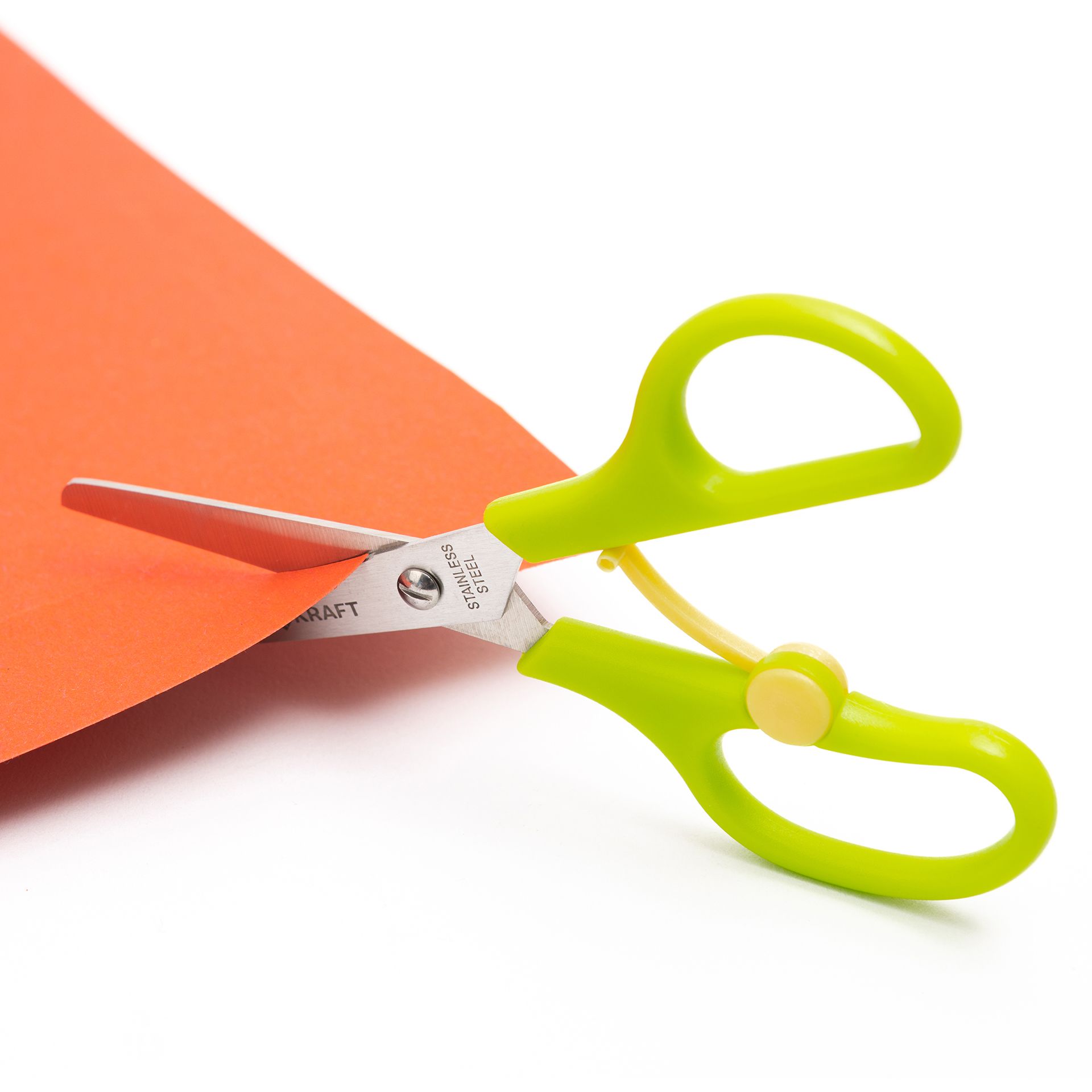 Bastelschere mit Feder