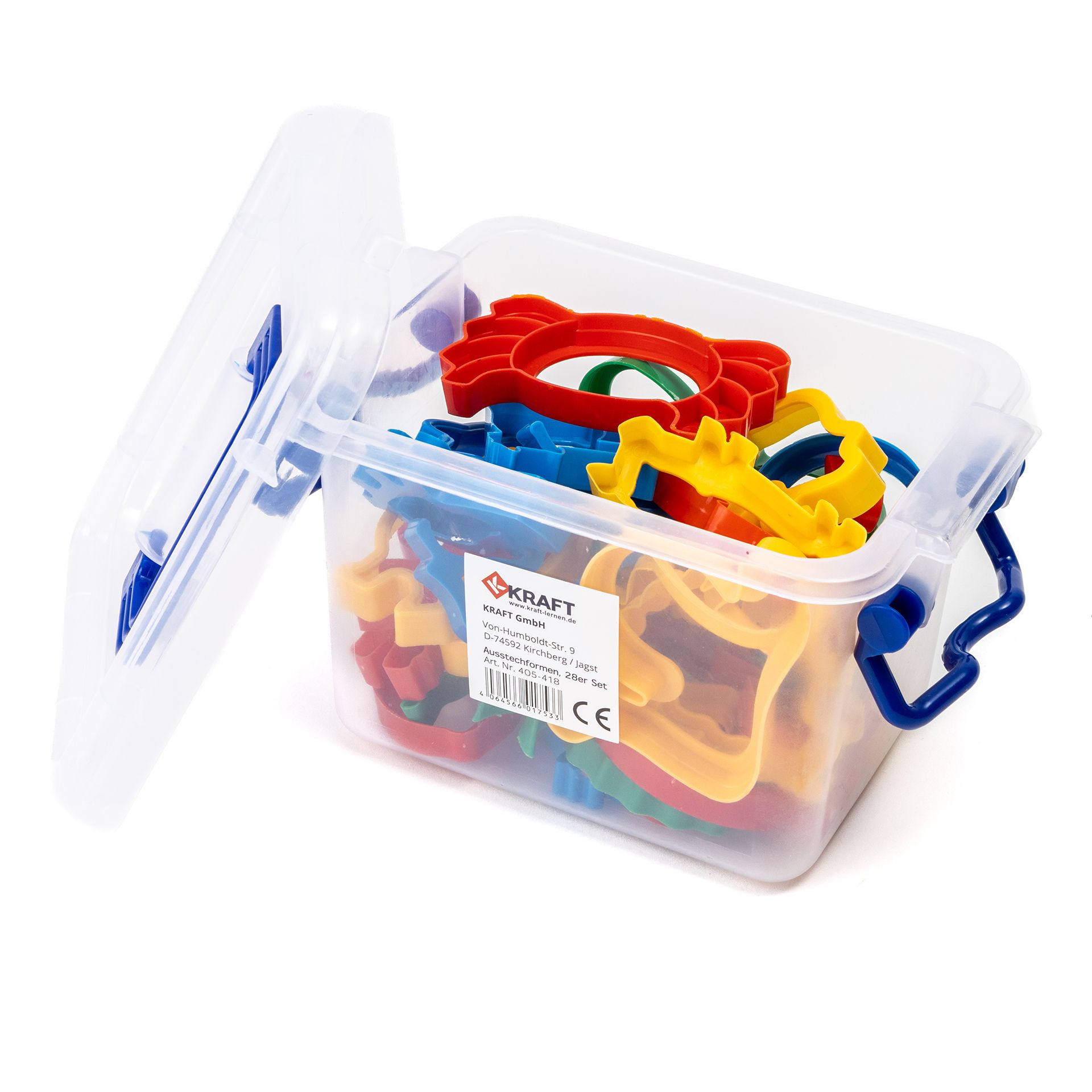 Knet-Ausstechformen, 28er Set